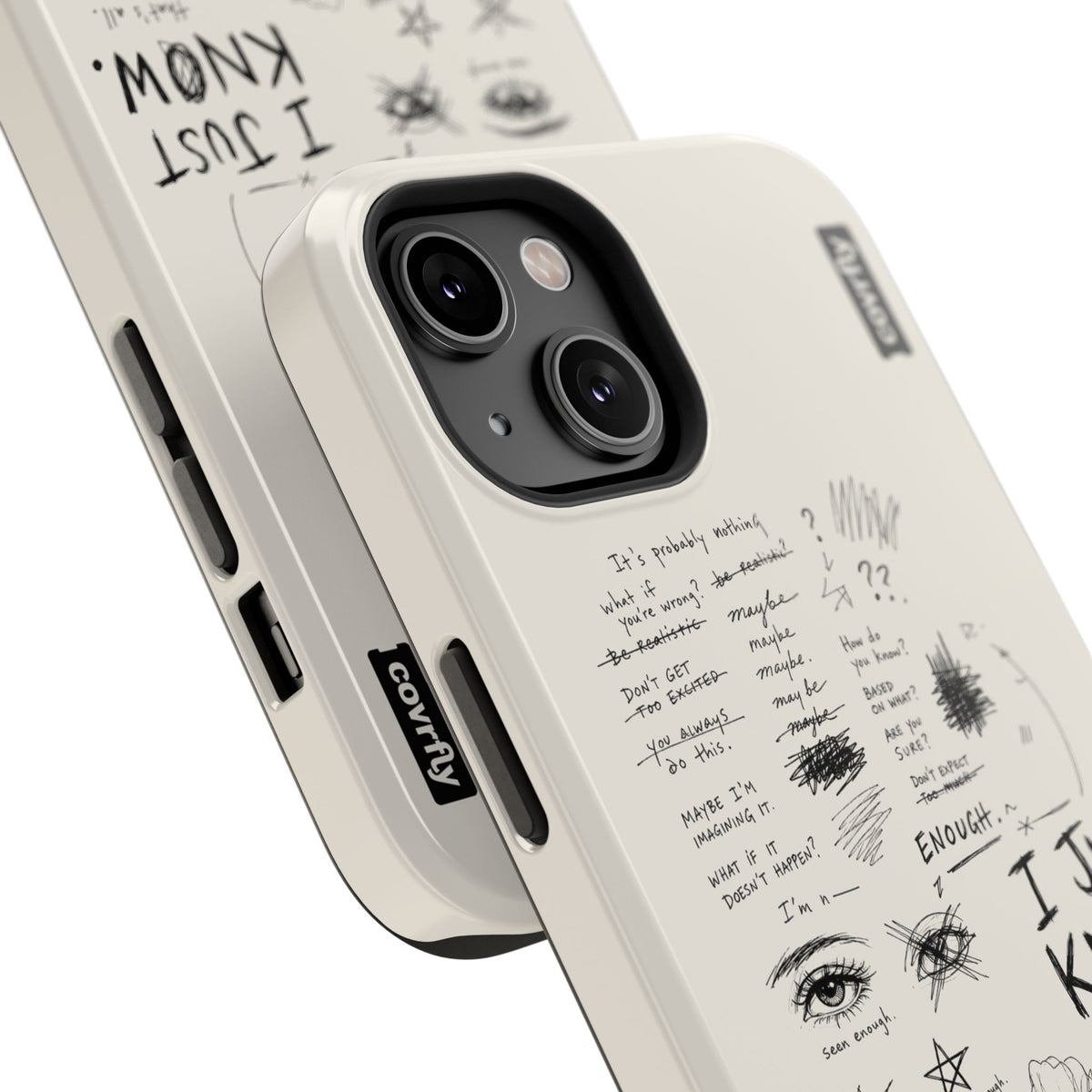 Funda I Just Know para iPhone 14 - View 2 - Diseño Premium covrfly