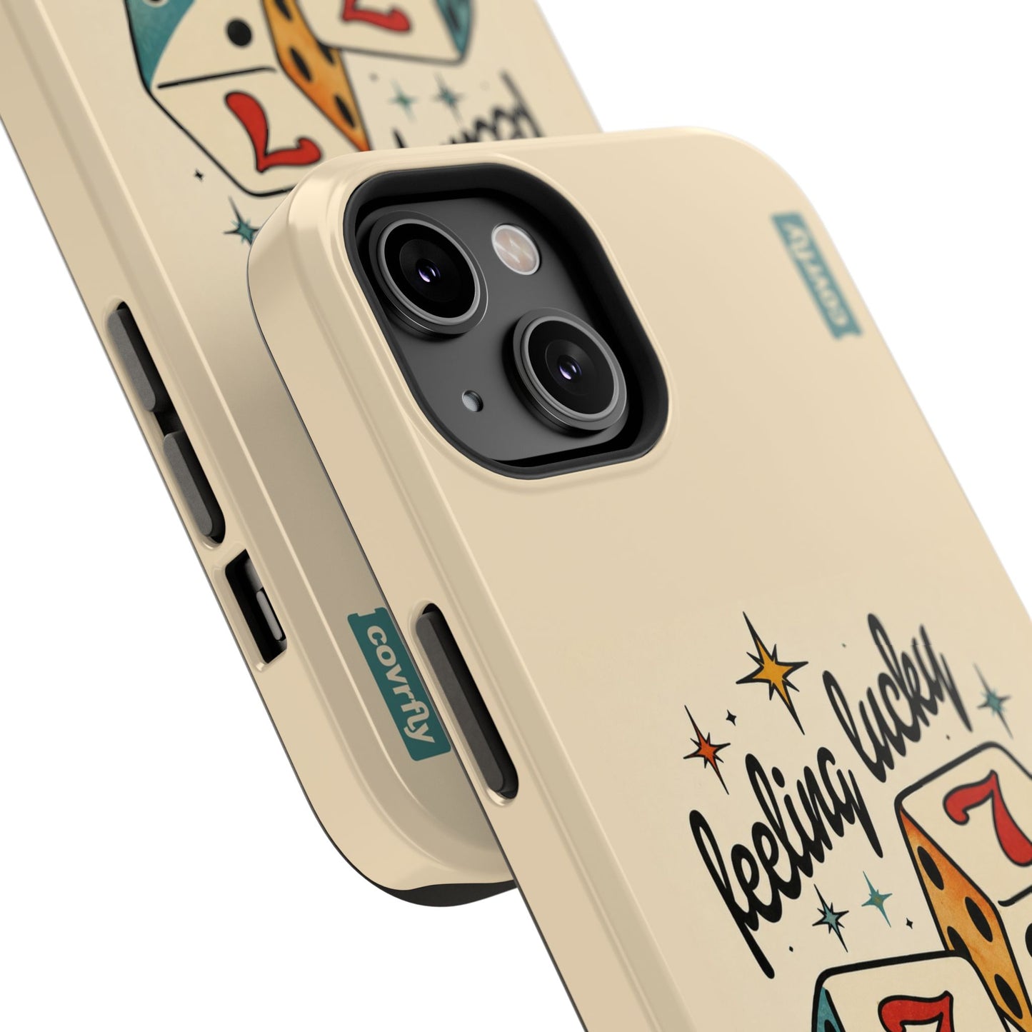 Funda Lucky 7 para iPhone 14 - View 2 - Diseño Premium covrfly