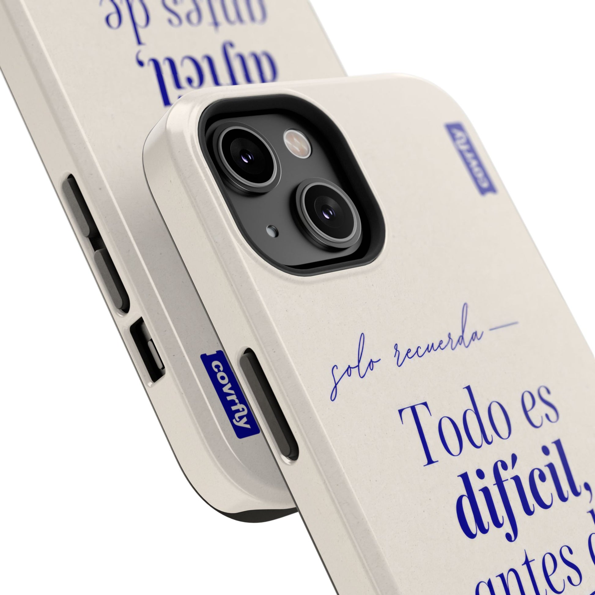 Funda Nota Propia para iPhone 14 - View 2 - Diseño Premium covrfly