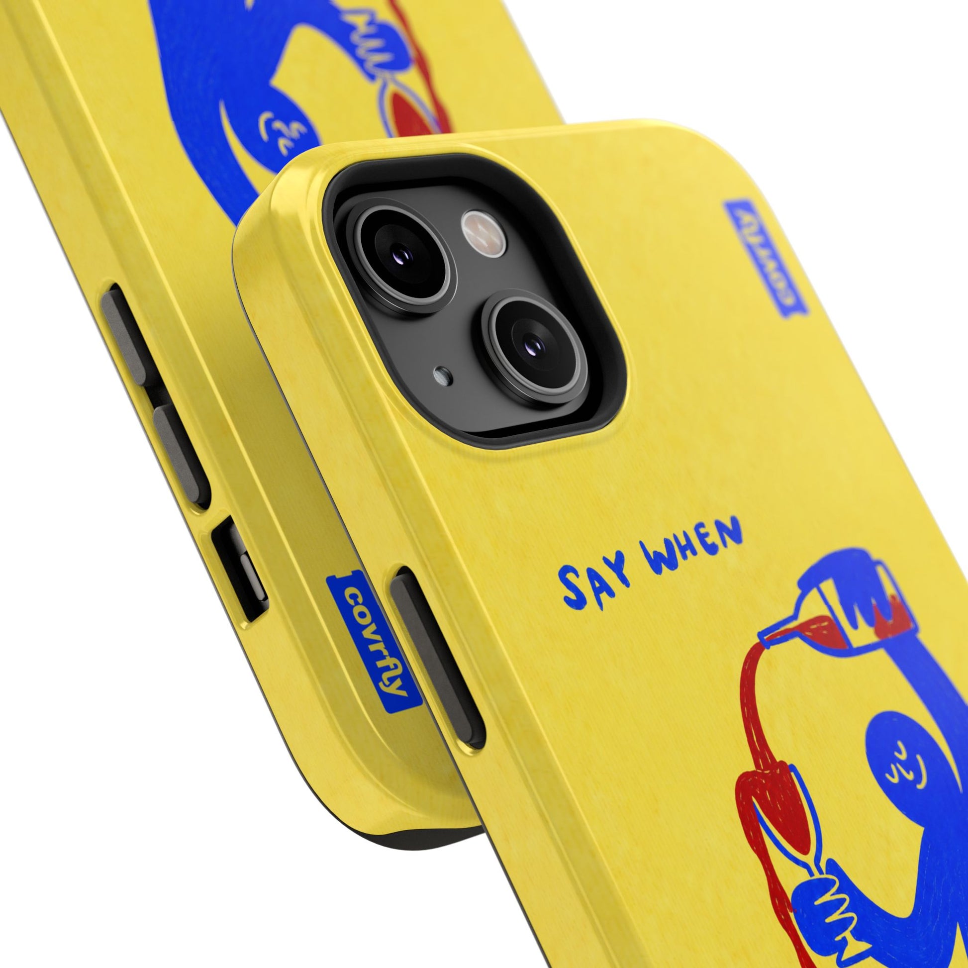 Funda Say When para iPhone 14 - View 2 - Diseño Premium covrfly