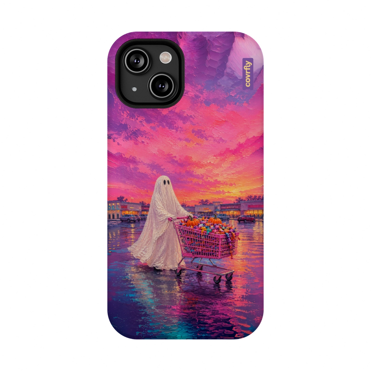 Funda Shopaholic Spirit para iPhone 14 - View 2 - Diseño Premium covrfly