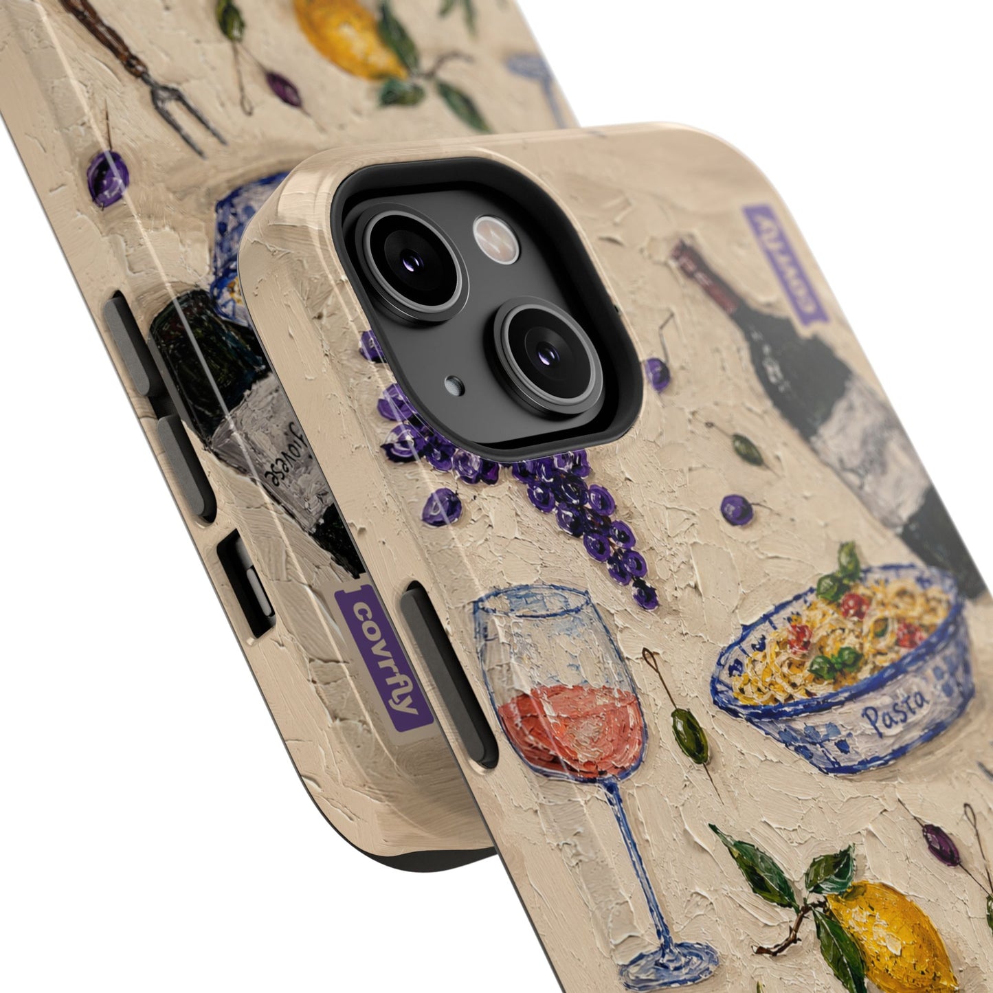 Funda Trattoria para iPhone 14 - View 2 - Diseño Premium covrfly