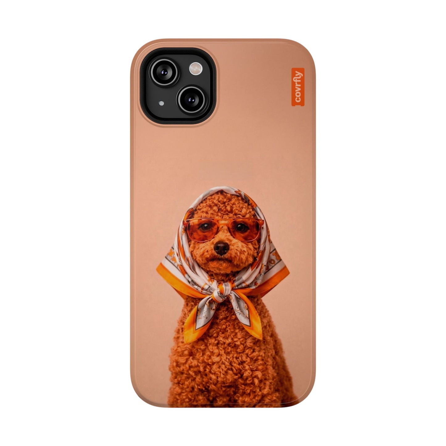 Funda Couture Pup para iPhone 14 Plus - View 1 - Diseño Premium covrfly