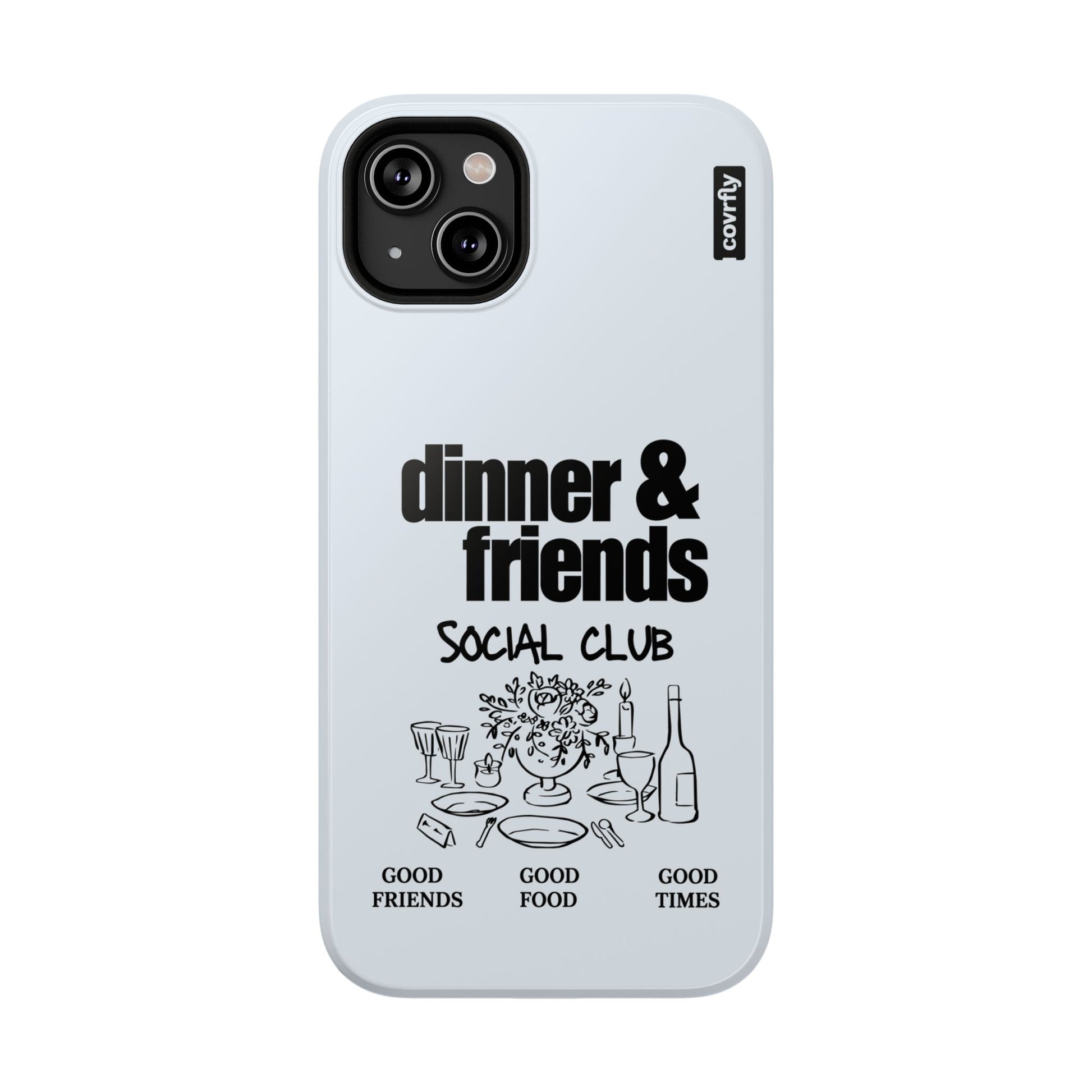 Funda Dinner & Friends para iPhone 14 Plus - View 1 - Diseño Premium covrfly