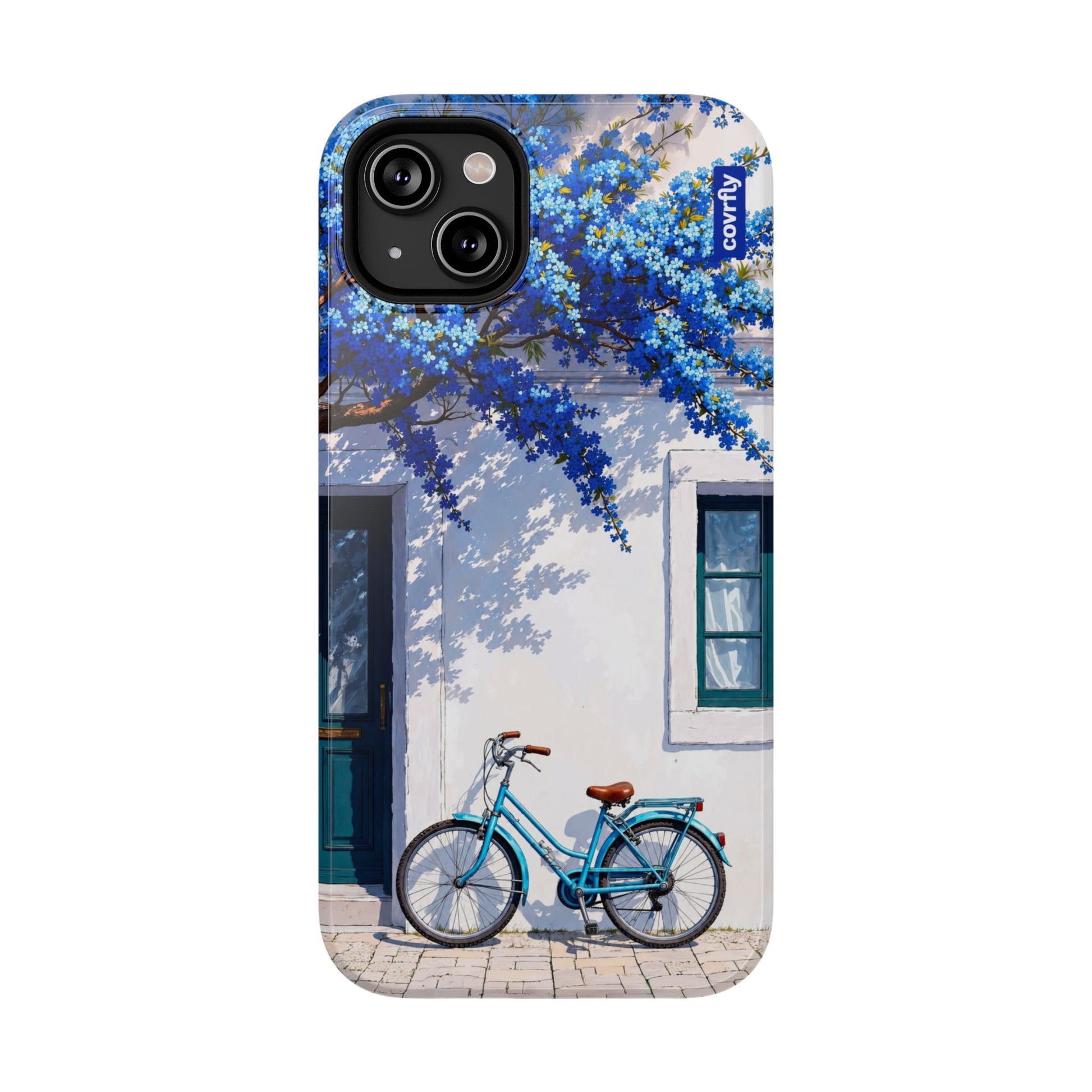Funda Flores & Ruedas para iPhone 14 Plus - View 1 - Diseño Premium covrfly
