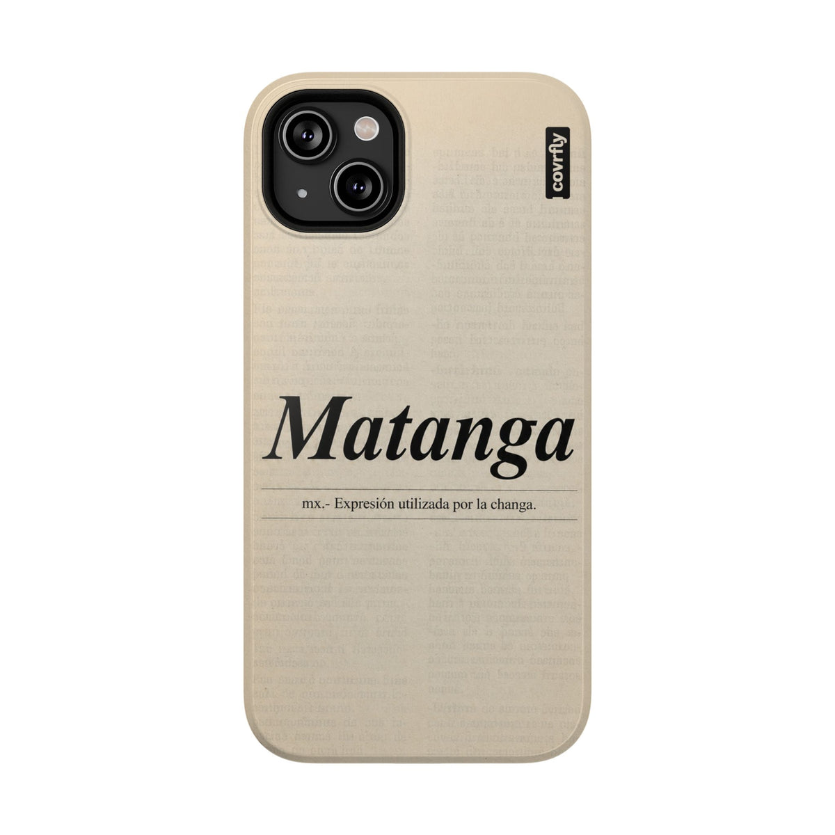 Funda Matanga Dijo para iPhone 14 Plus - View 1 - Diseño Premium covrfly