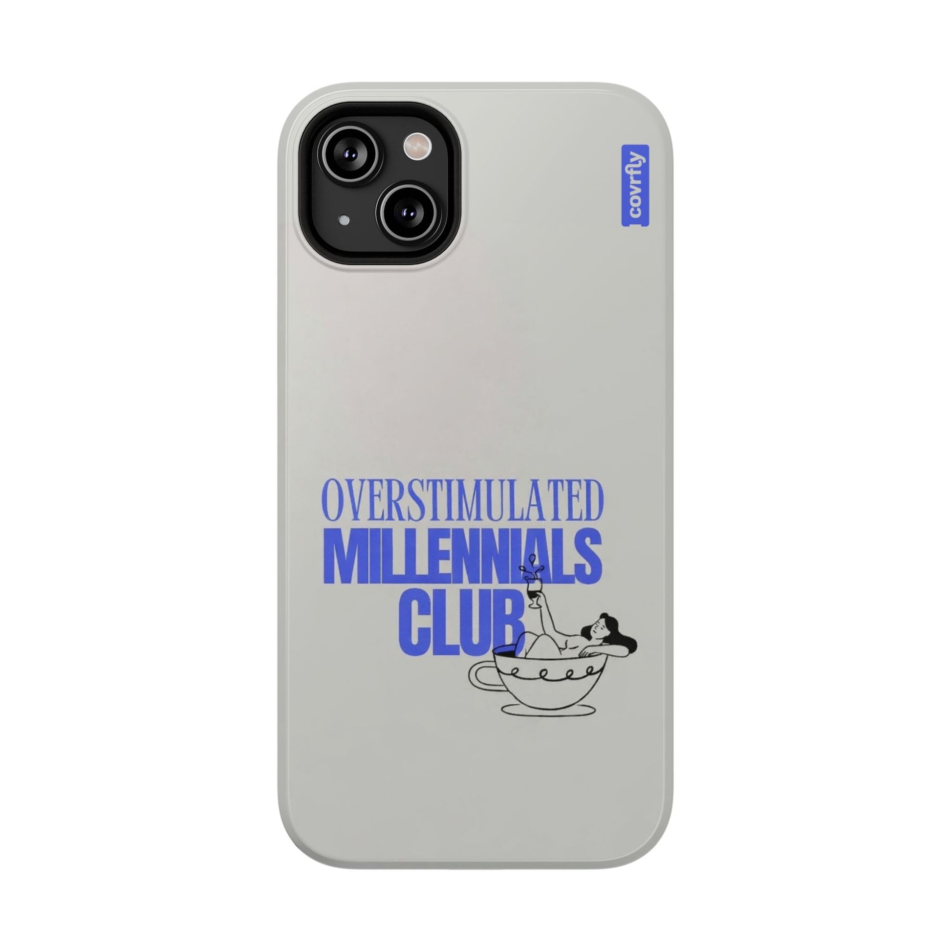 Funda Overstimulated Club para iPhone 14 Plus - View 1 - Diseño Premium covrfly