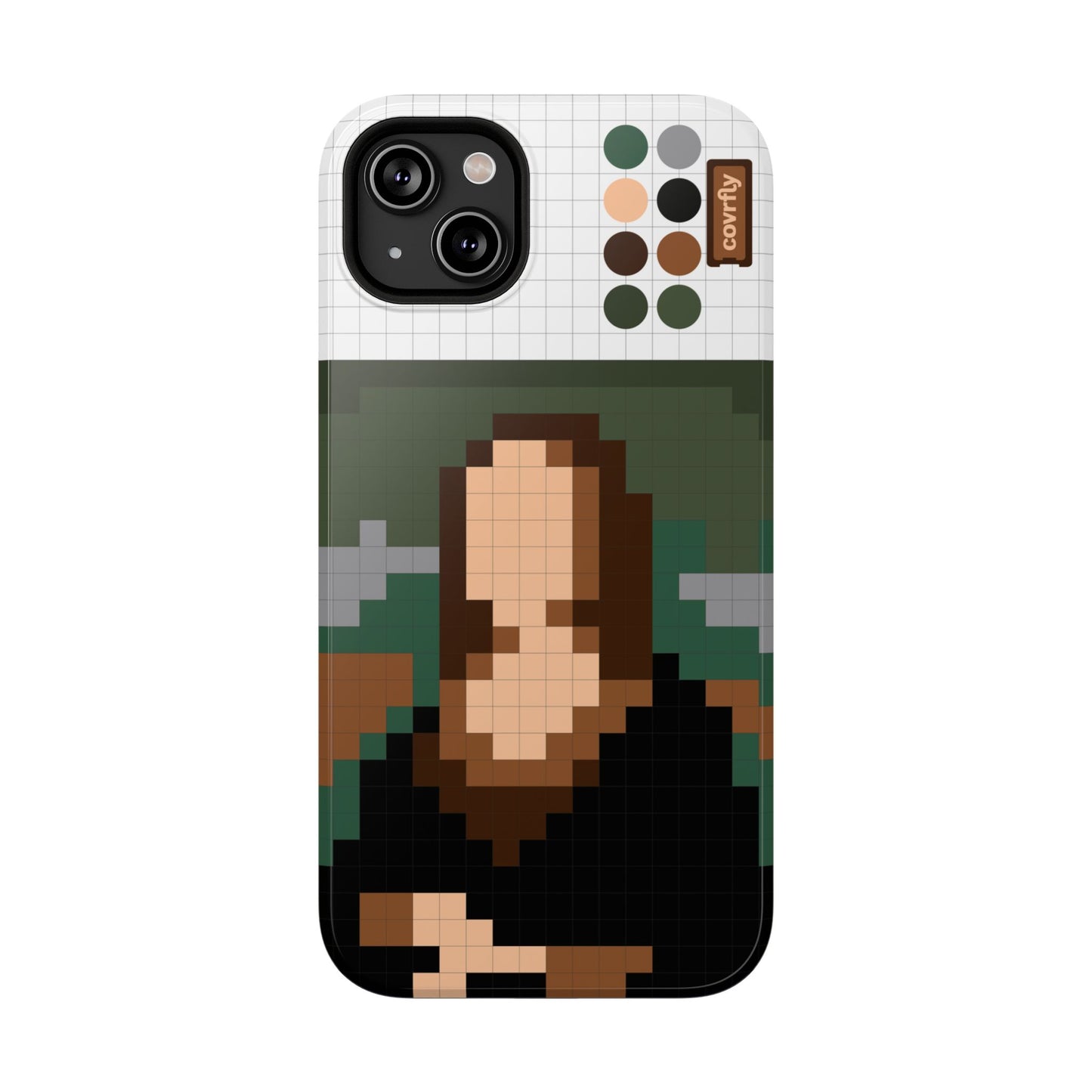 Funda Pixel Lisa para iPhone 14 Plus - View 1 - Diseño Premium covrfly