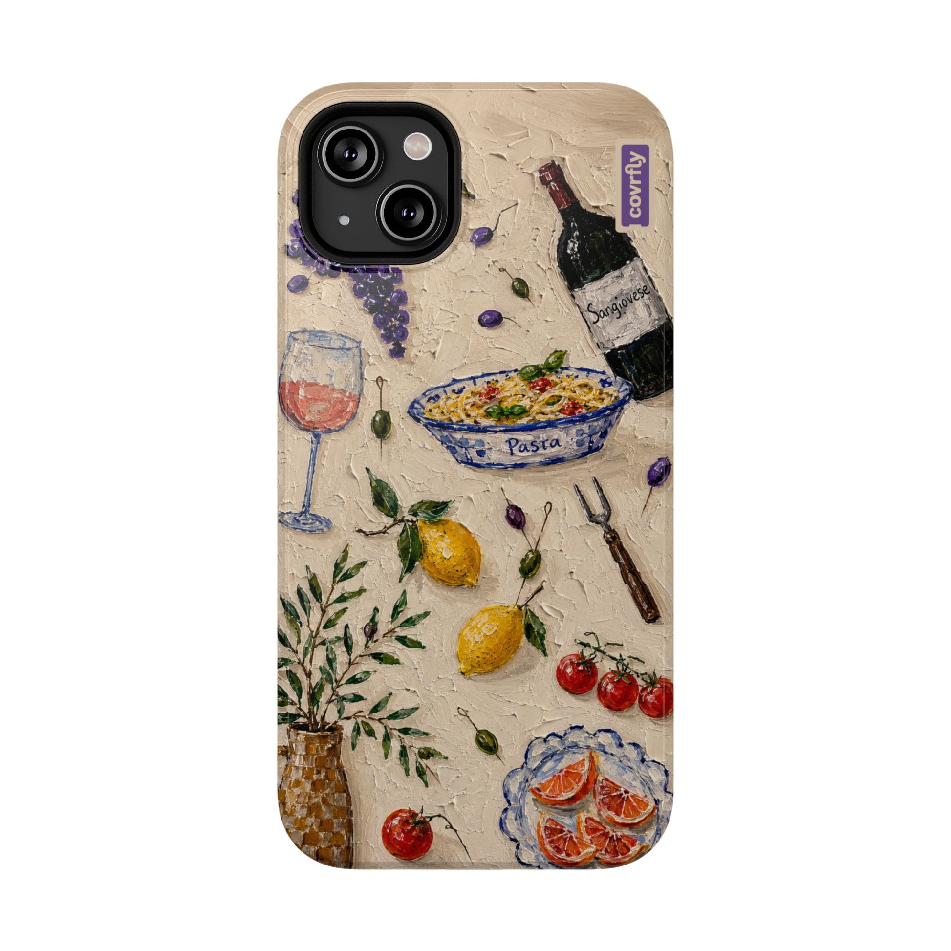 Funda Trattoria para iPhone 14 Plus - View 1 - Diseño Premium covrfly