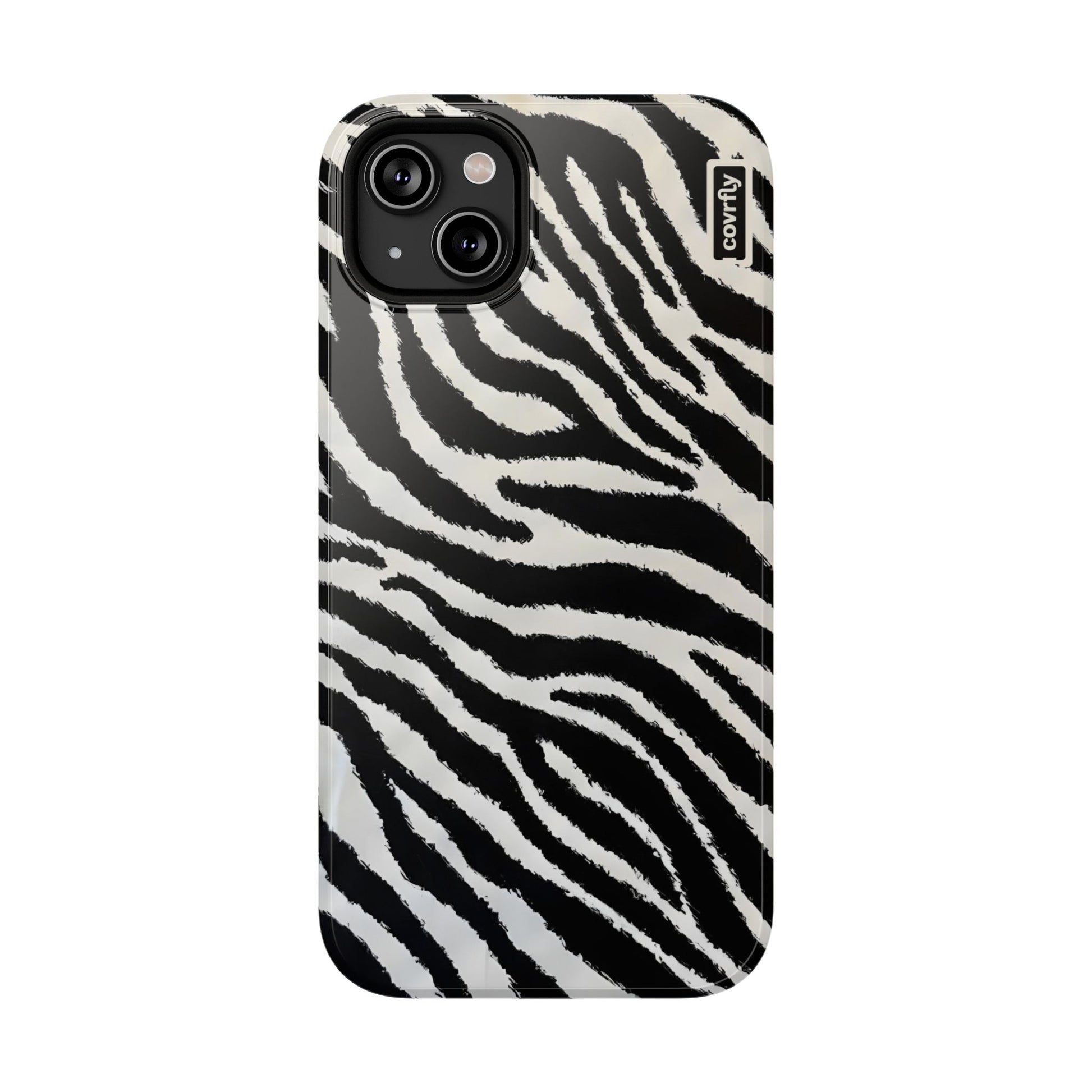 Funda Zebra Mode para iPhone 14 Plus - View 1 - Diseño Premium covrfly