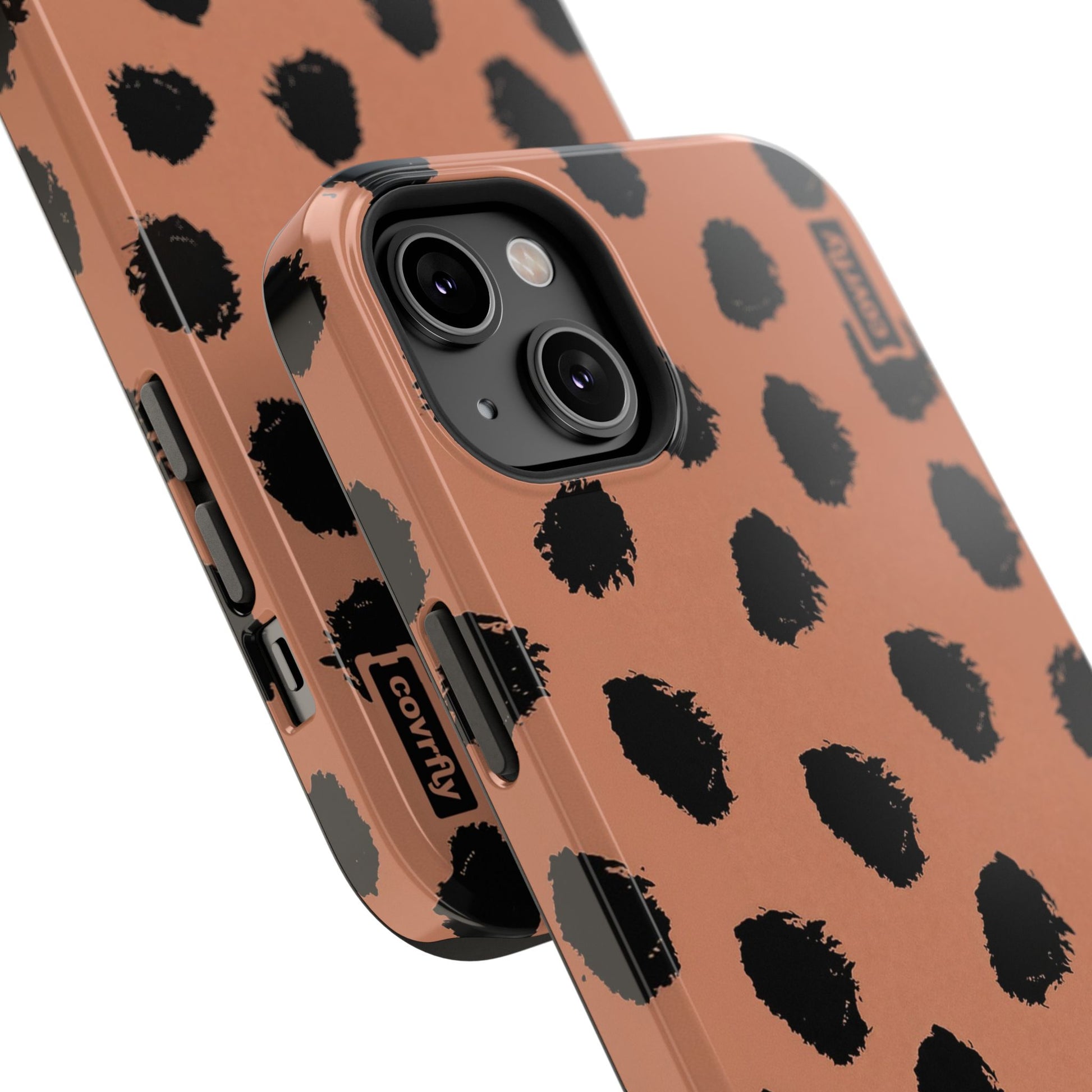 Funda Caos Terracota para iPhone 14 Plus - View 2 - Diseño Premium covrfly