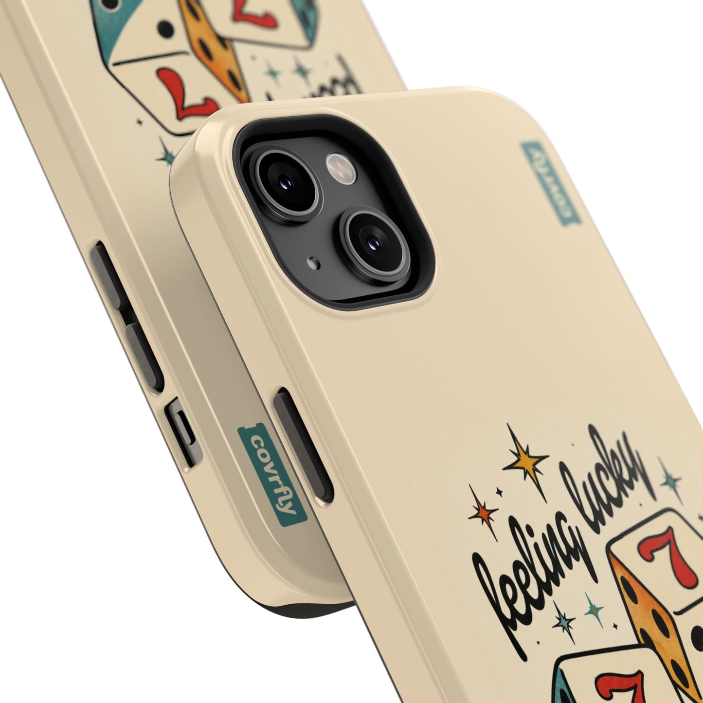 Funda Lucky 7 para iPhone 14 Plus - View 2 - Diseño Premium covrfly