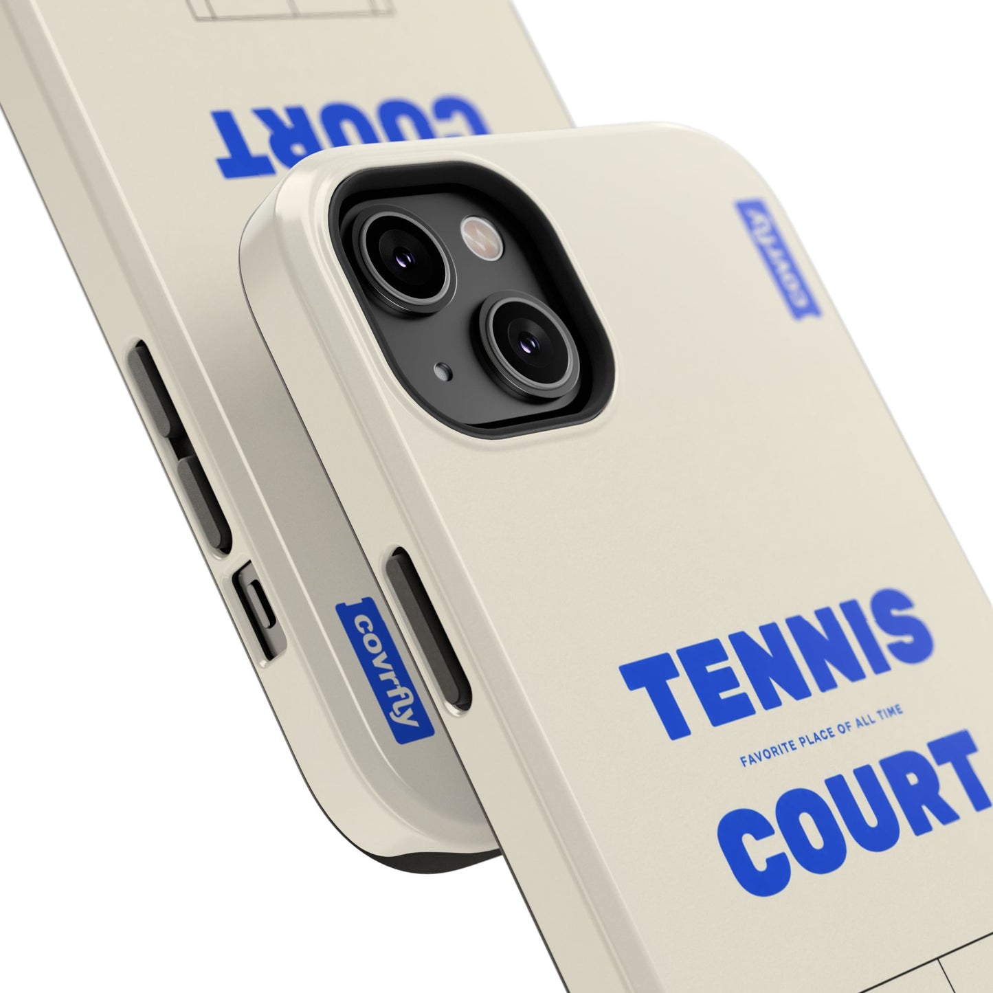 Funda Tennis Court para iPhone 14 Plus - View 2 - Diseño Premium covrfly