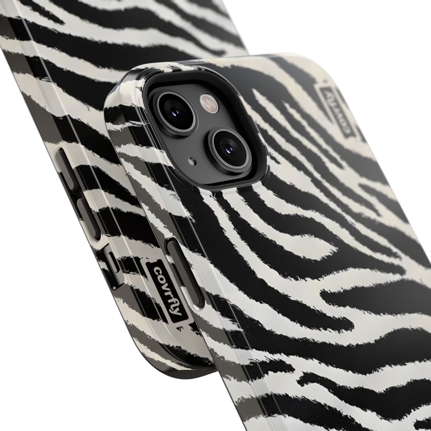 Funda Zebra Mode para iPhone 14 Plus - View 2 - Diseño Premium covrfly