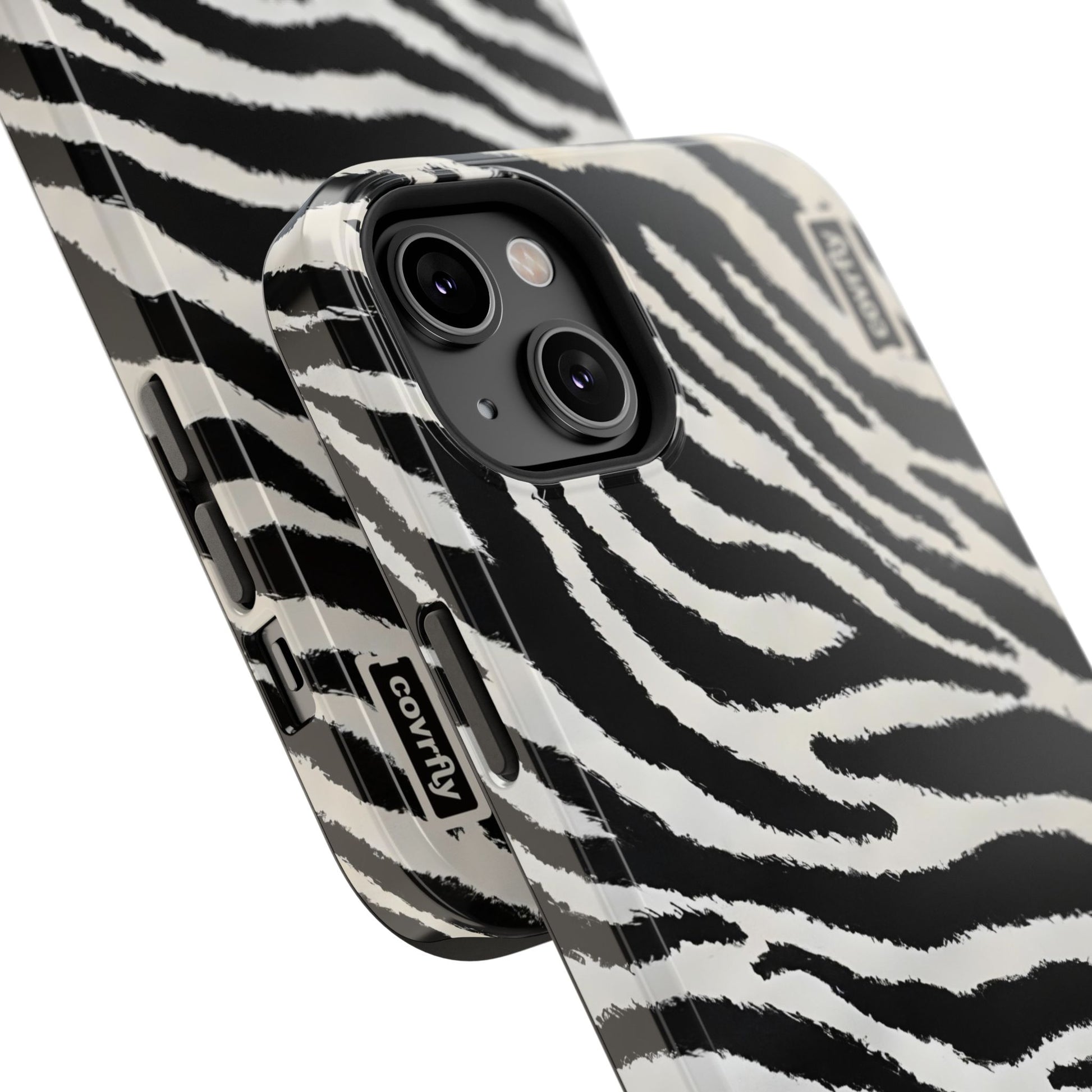 Funda Zebra Mode para iPhone 14 Plus - View 2 - Diseño Premium covrfly