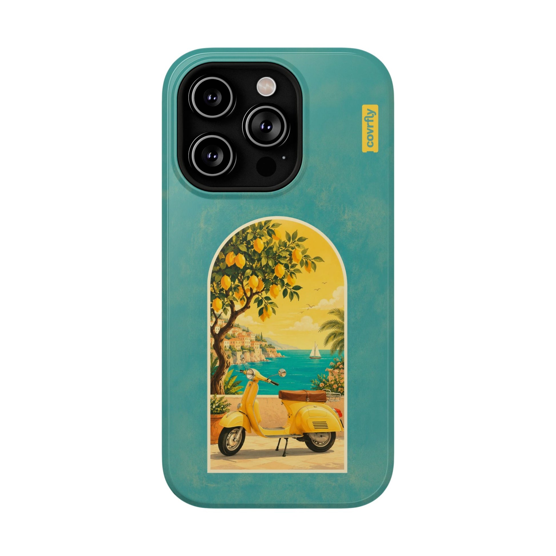 Funda Costa Quieta para iPhone 14 Pro - View 1 - Diseño Premium covrfly