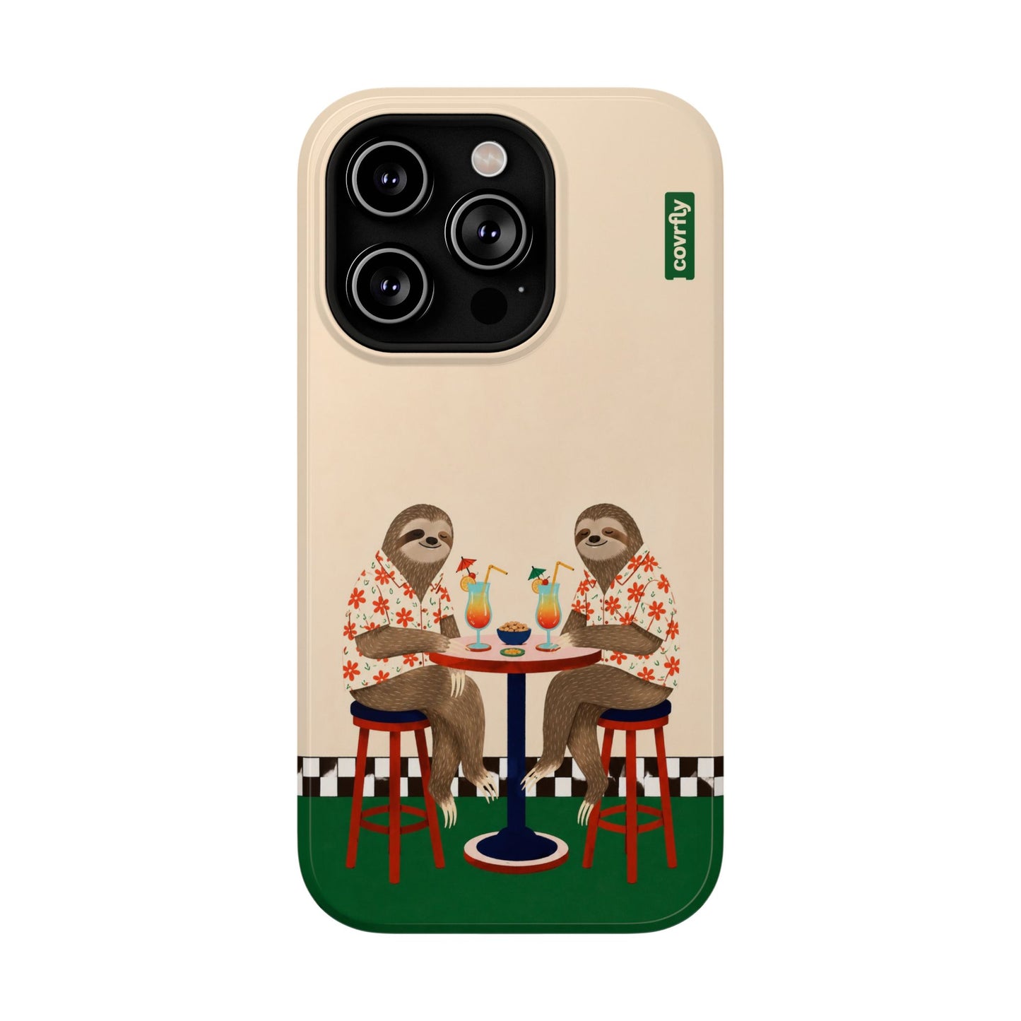Funda Dos Perezas para iPhone 14 Pro - View 1 - Diseño Premium covrfly