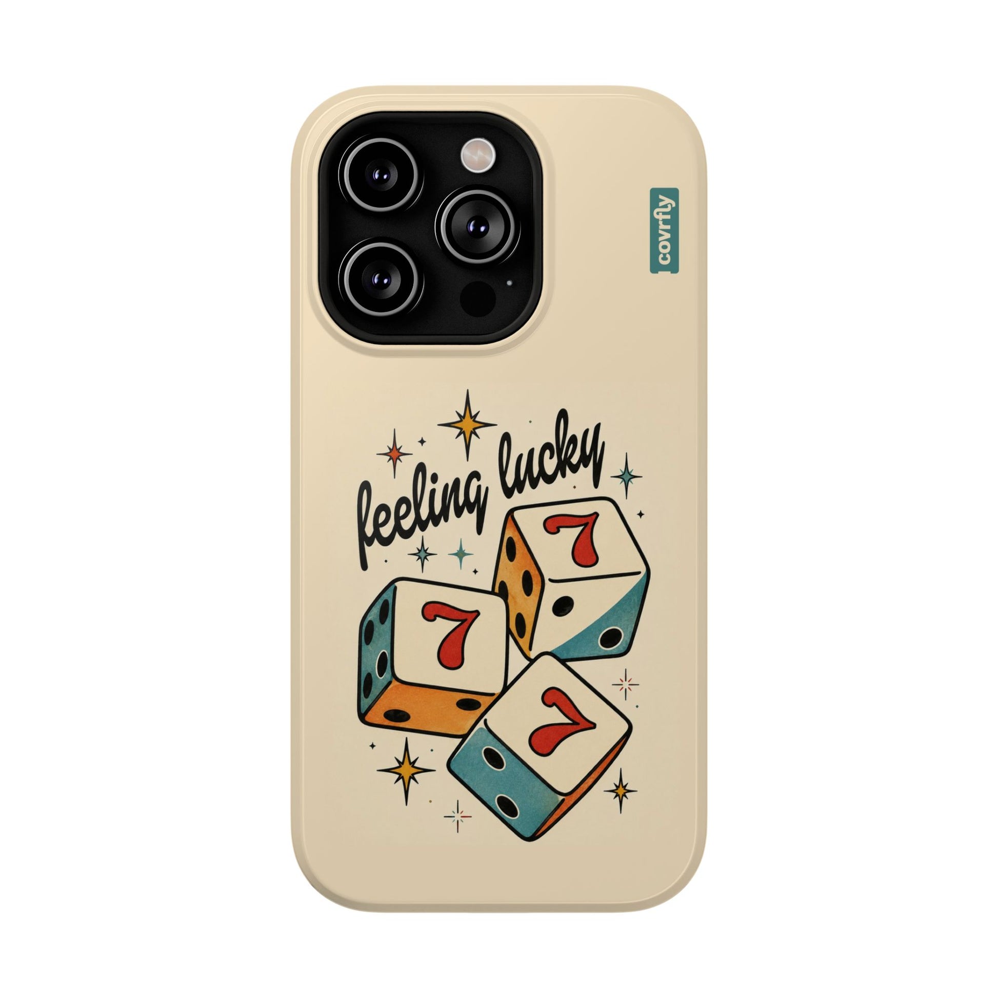 Funda Lucky 7 para iPhone 14 Pro - View 1 - Diseño Premium covrfly