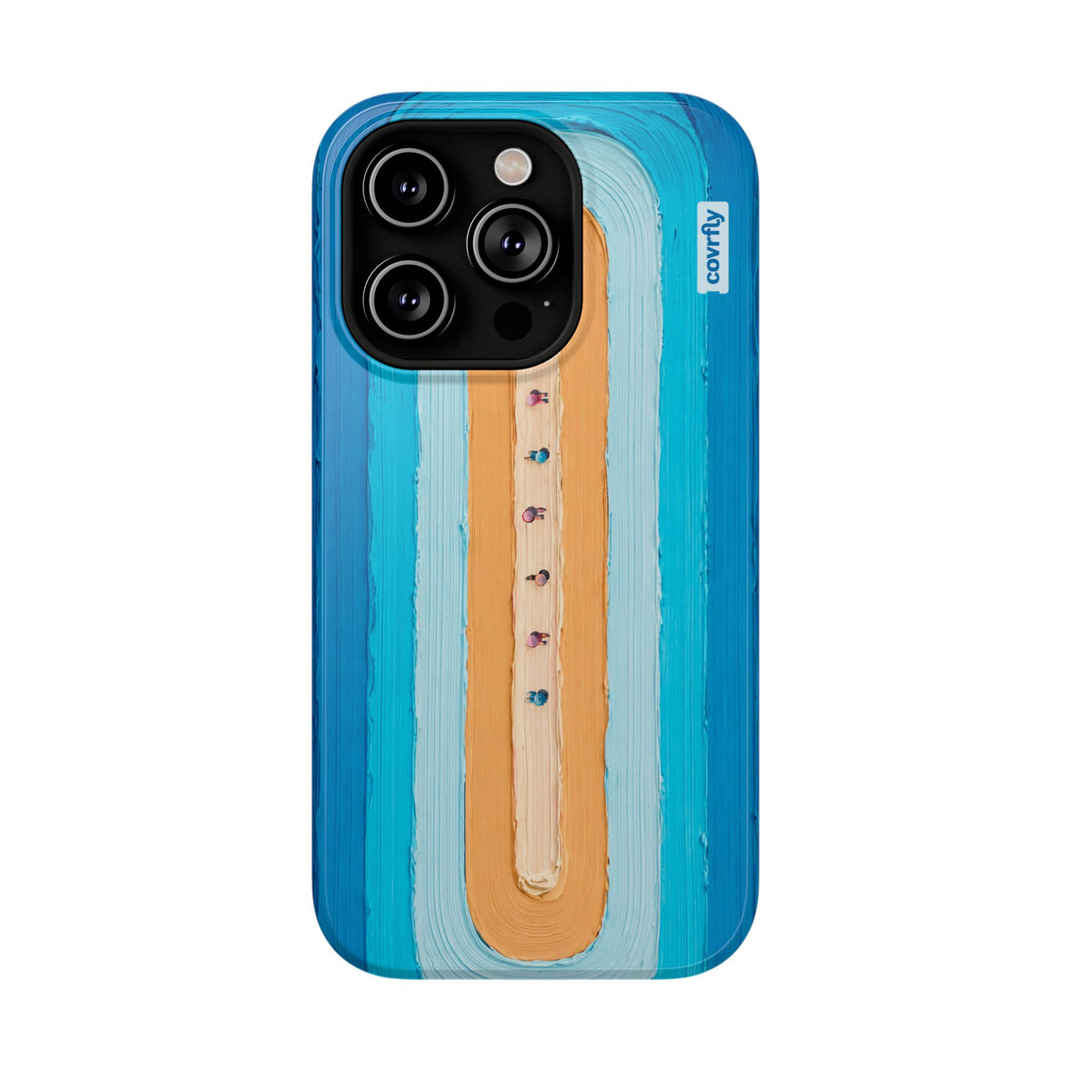 Funda Mar Miniatura para iPhone 14 Pro - View 1 - Diseño Premium covrfly