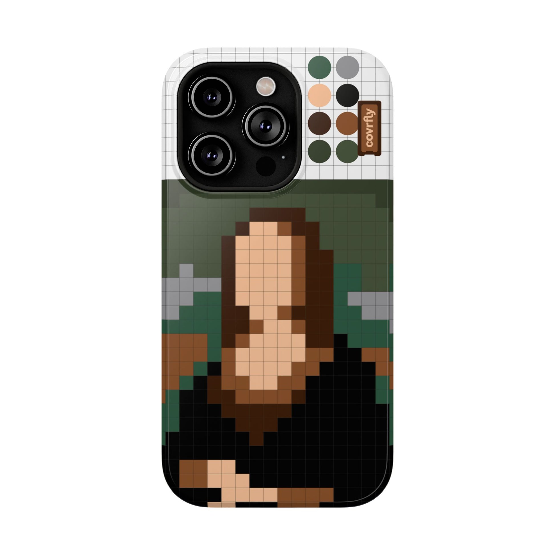 Funda Pixel Lisa para iPhone 14 Pro - View 1 - Diseño Premium covrfly
