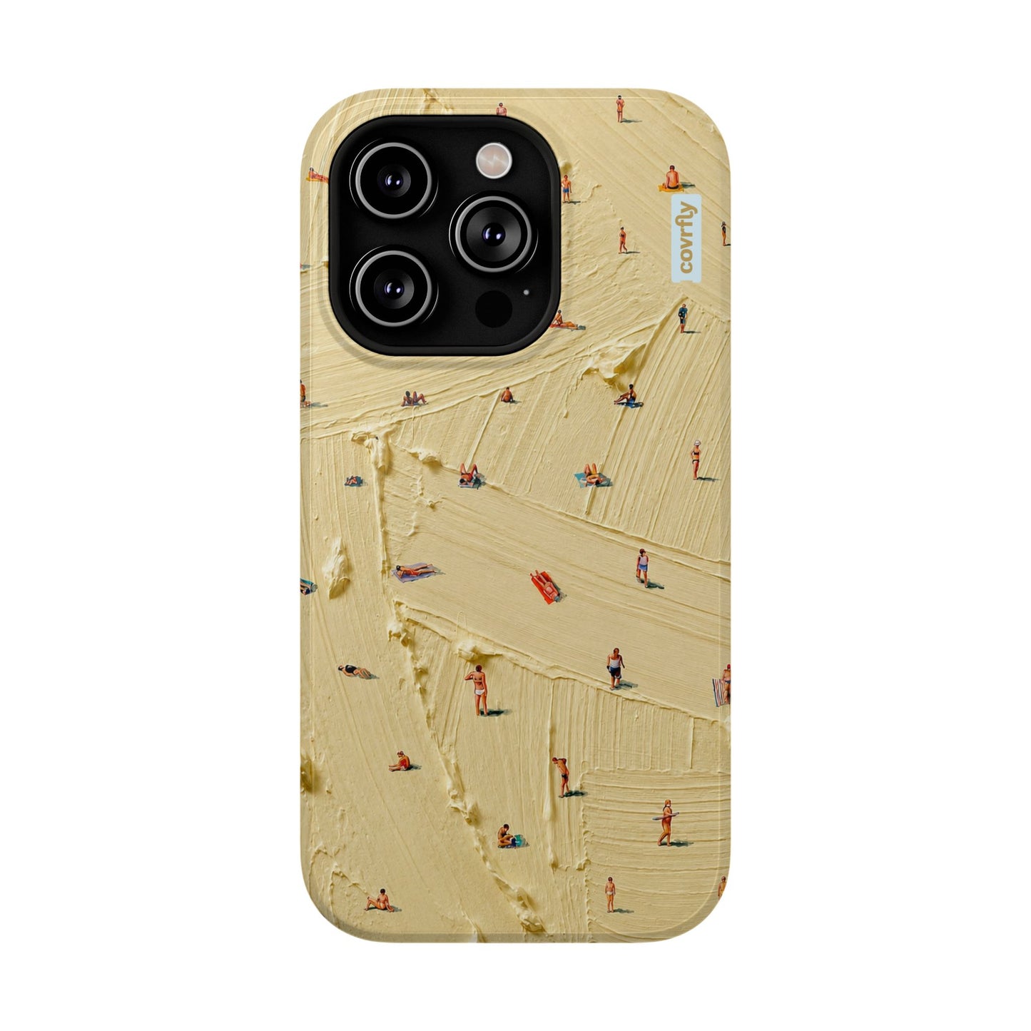 Funda Playa Miniatura para iPhone 14 Pro - View 1 - Diseño Premium covrfly
