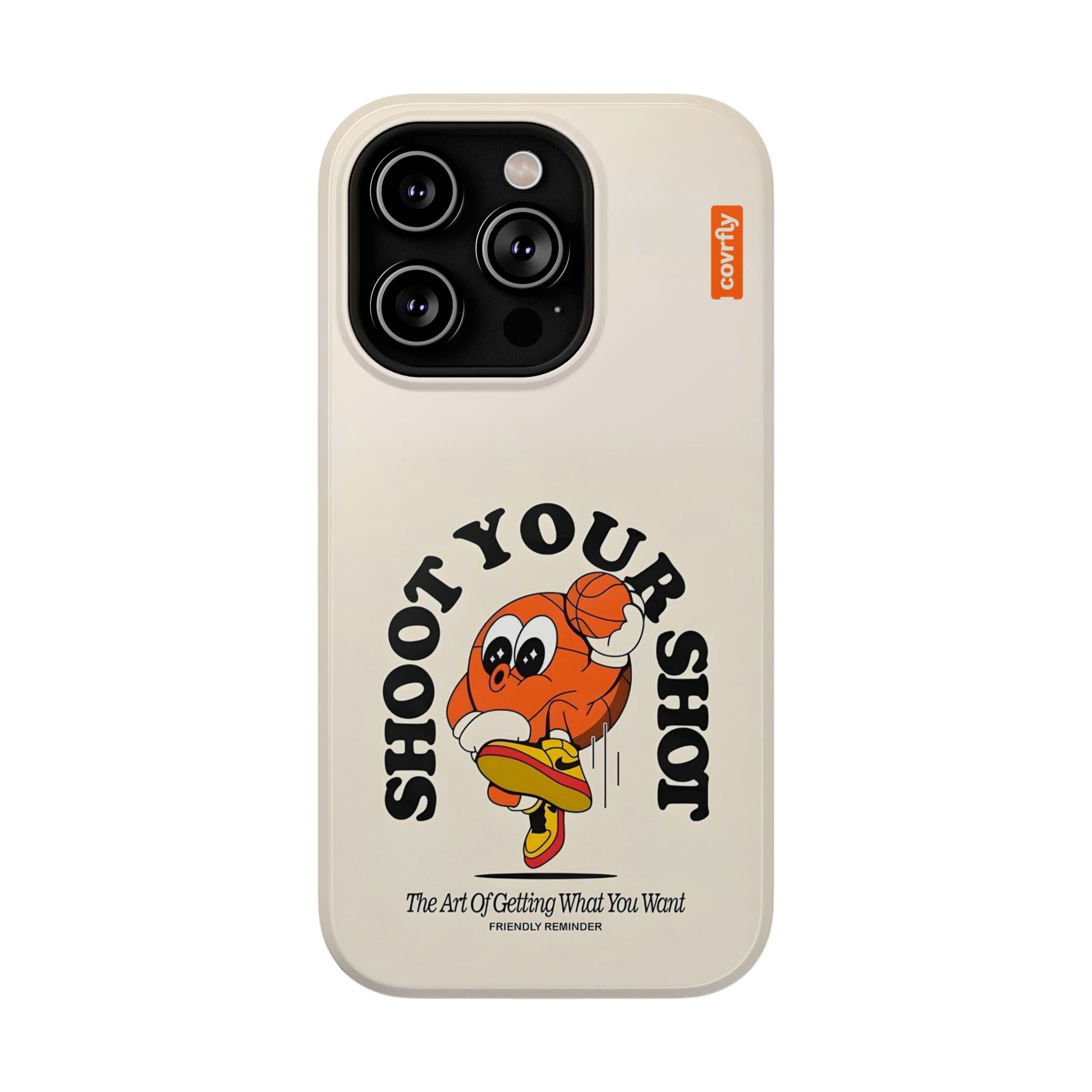 Funda Shoot Your Shot para iPhone 14 Pro - View 1 - Diseño Premium covrfly