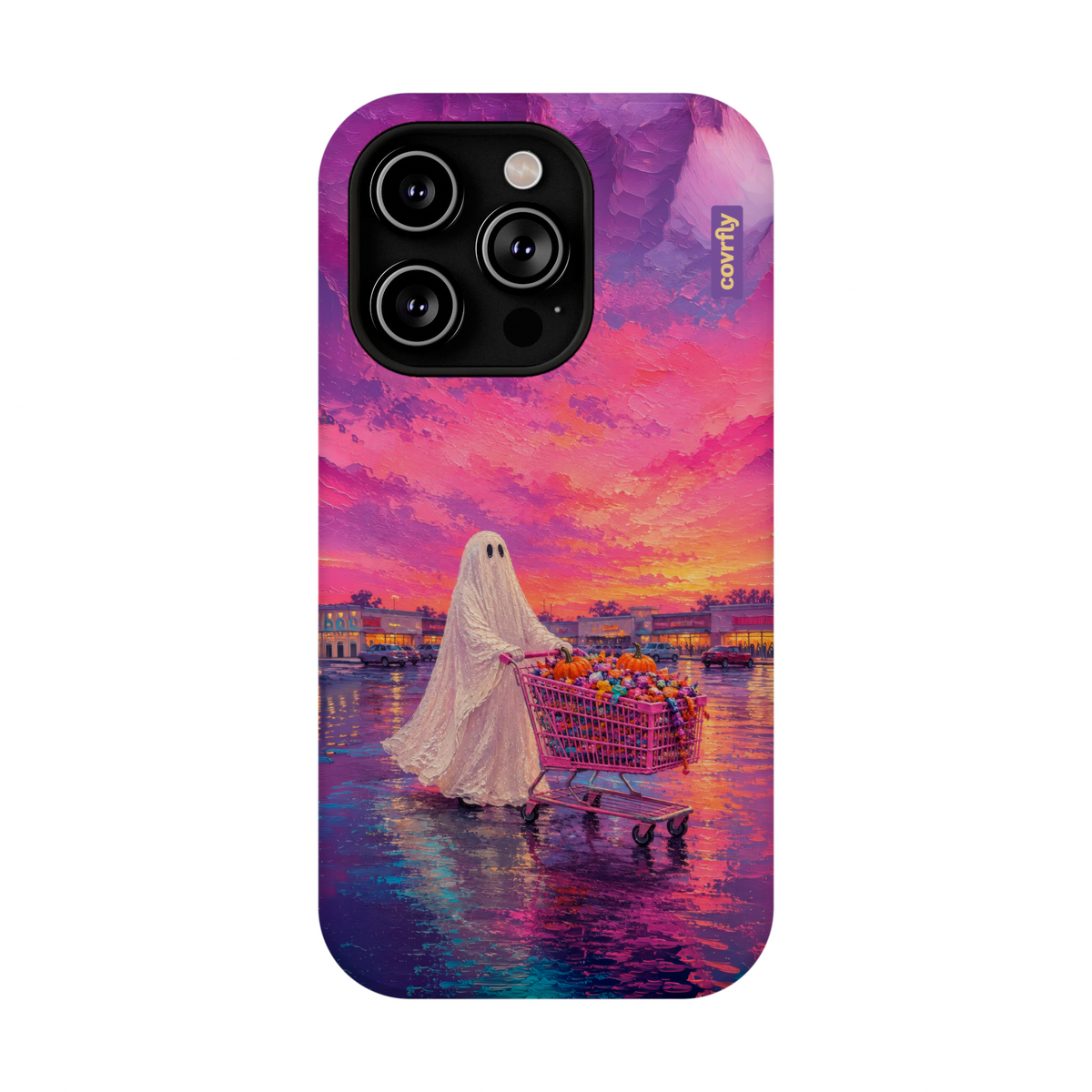 Funda Shopaholic Spirit para iPhone 14 Pro - View 1 - Diseño Premium covrfly