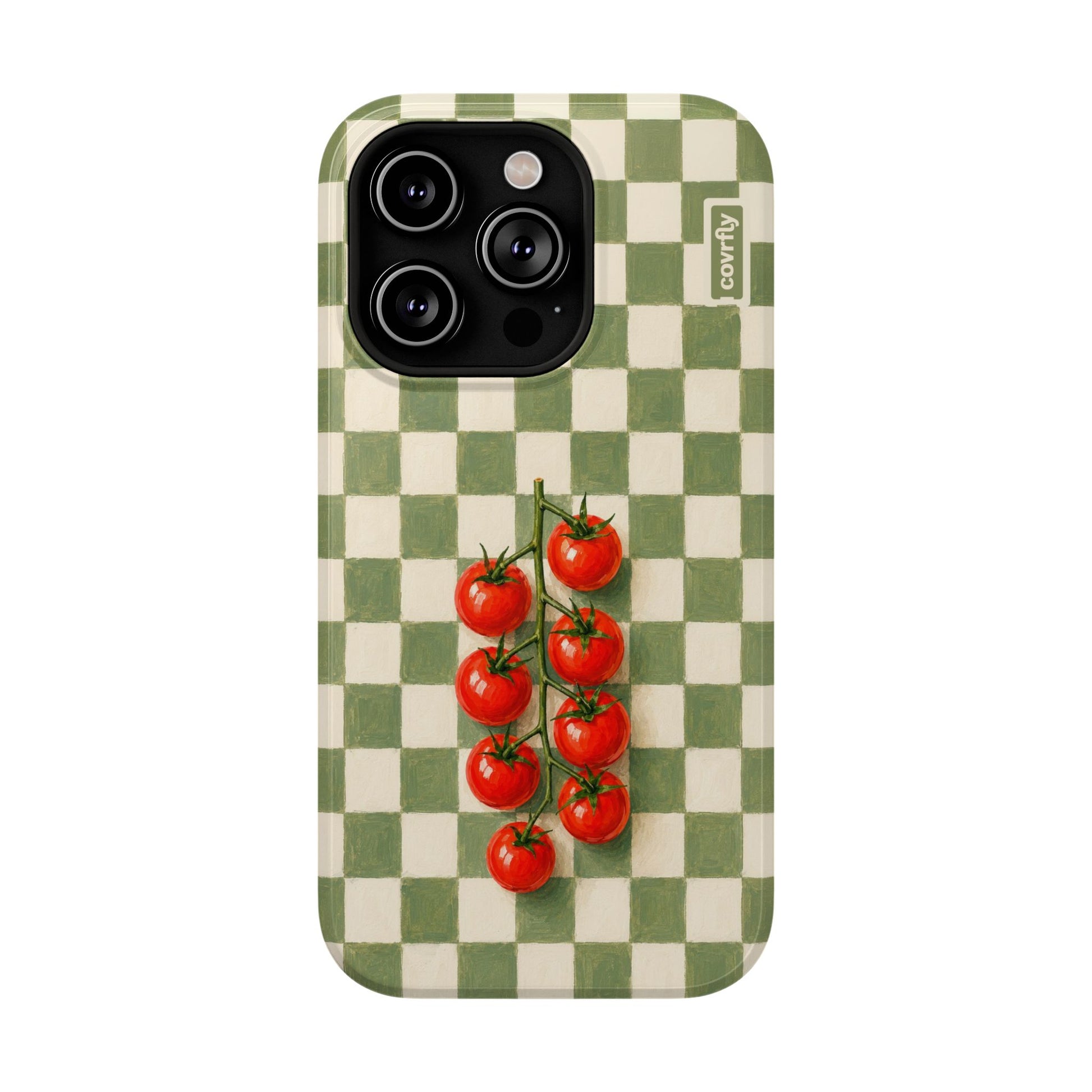 Funda Tomato Girl para iPhone 14 Pro - View 1 - Diseño Premium covrfly