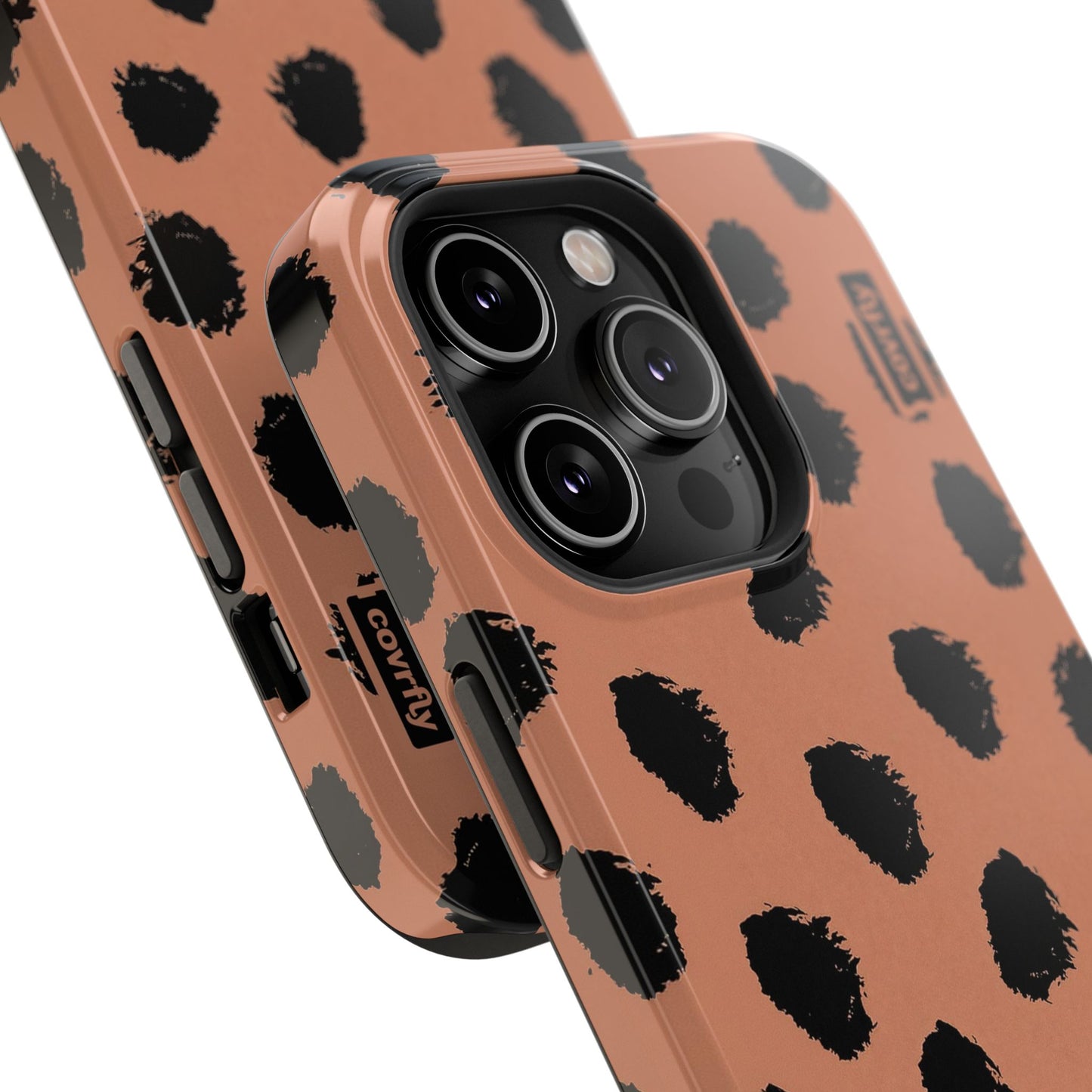 Funda Caos Terracota para iPhone 14 Pro - View 2 - Diseño Premium covrfly
