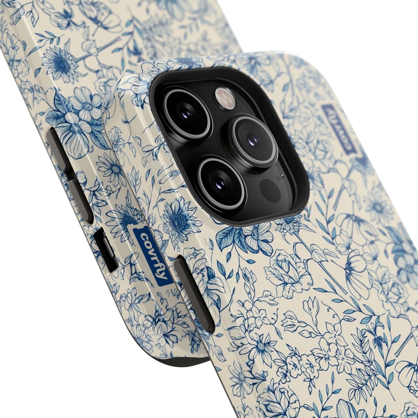 Funda Línea Botánica para iPhone 14 Pro - View 2 - Diseño Premium covrfly