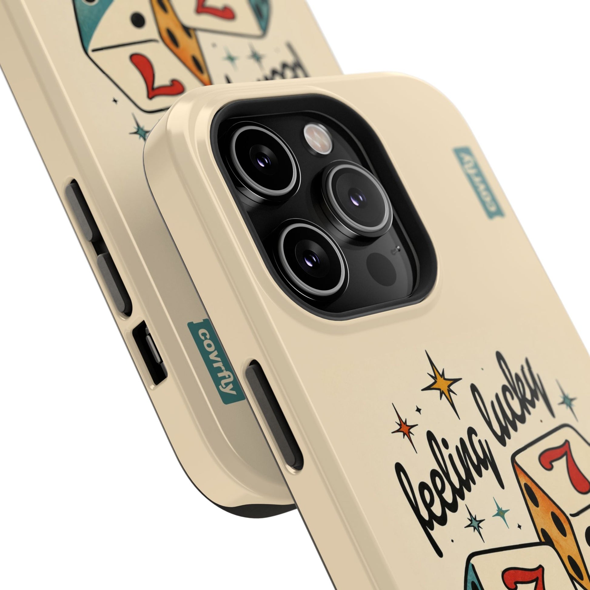 Funda Lucky 7 para iPhone 14 Pro - View 2 - Diseño Premium covrfly
