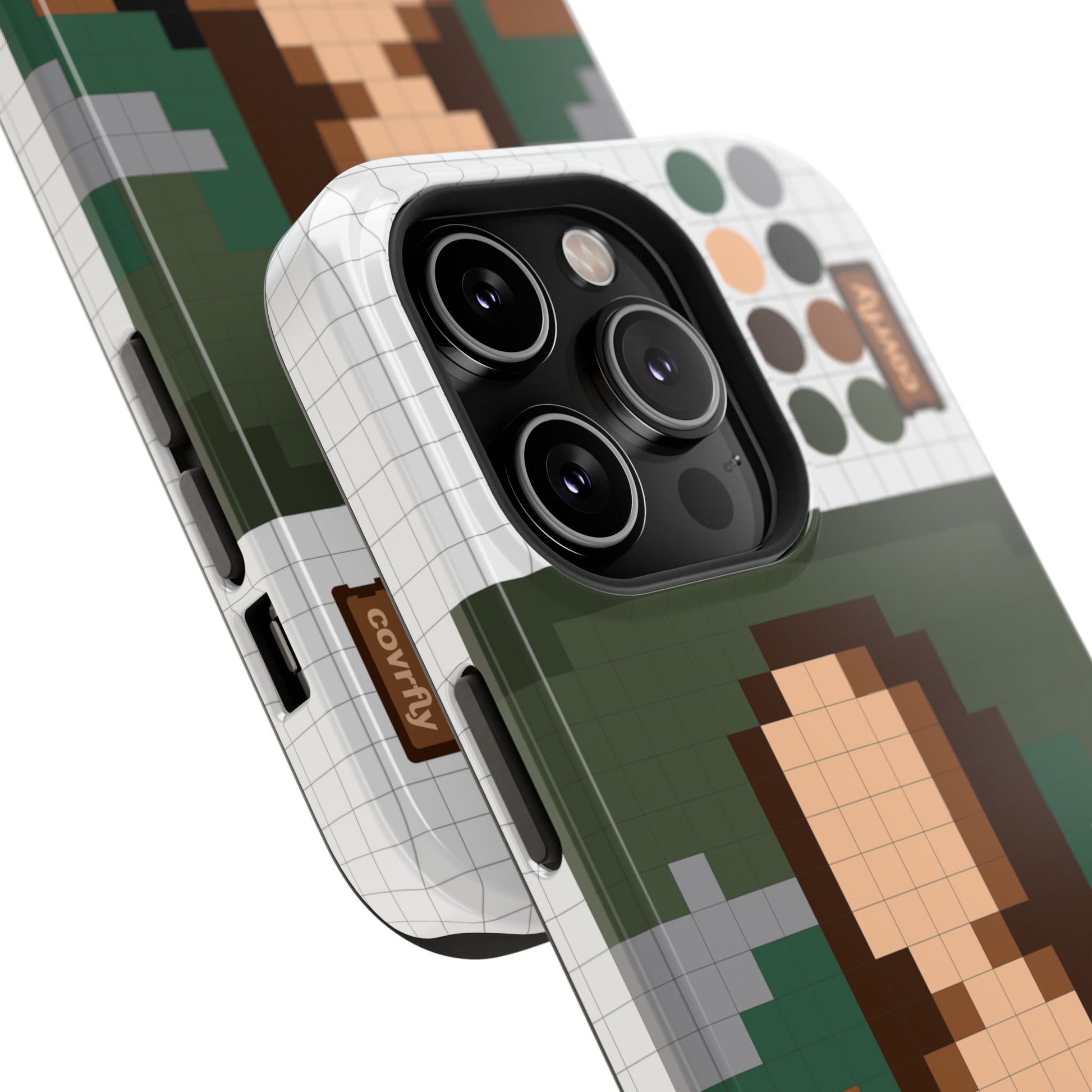 Funda Pixel Lisa para iPhone 14 Pro - View 2 - Diseño Premium covrfly