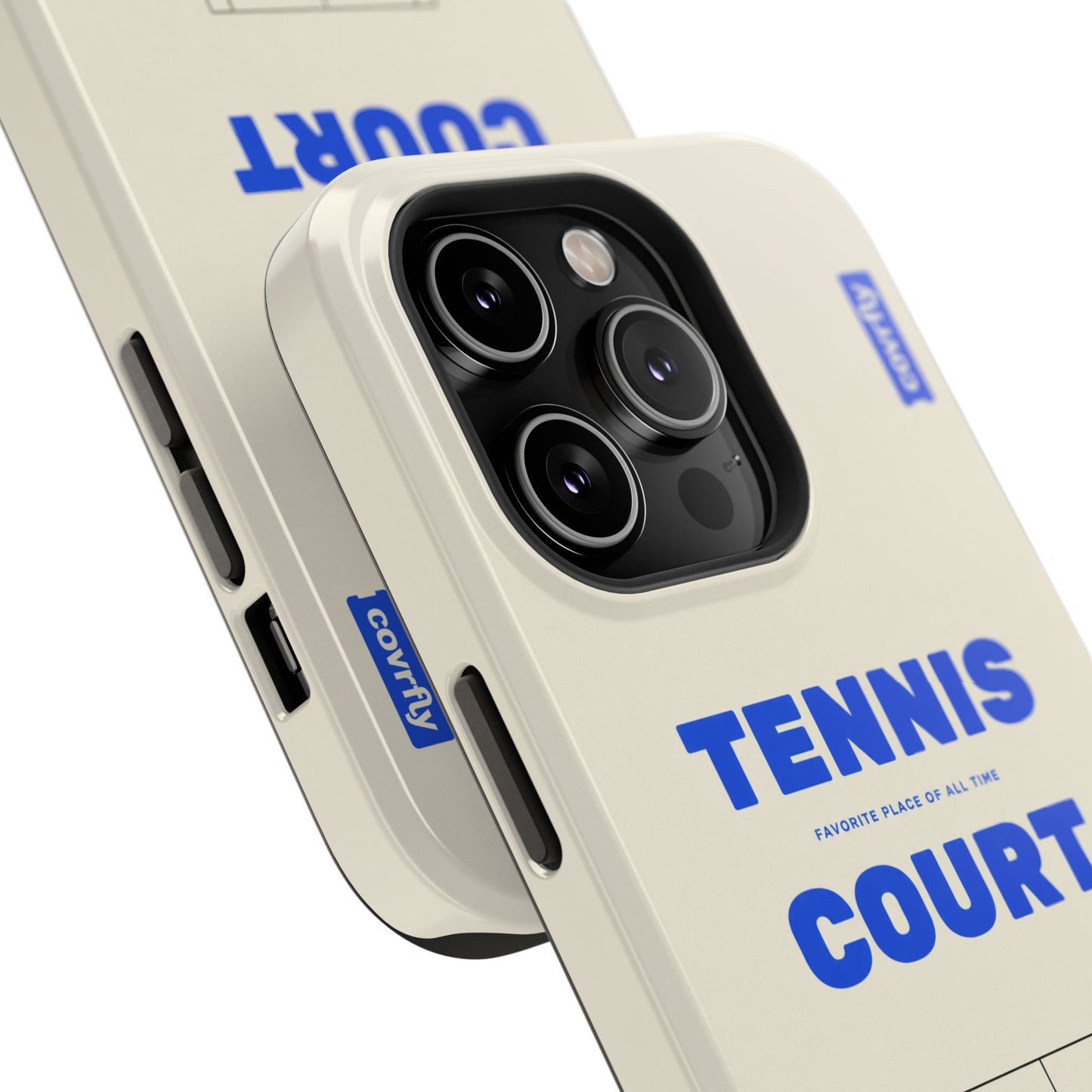 Funda Tennis Court para iPhone 14 Pro - View 2 - Diseño Premium covrfly