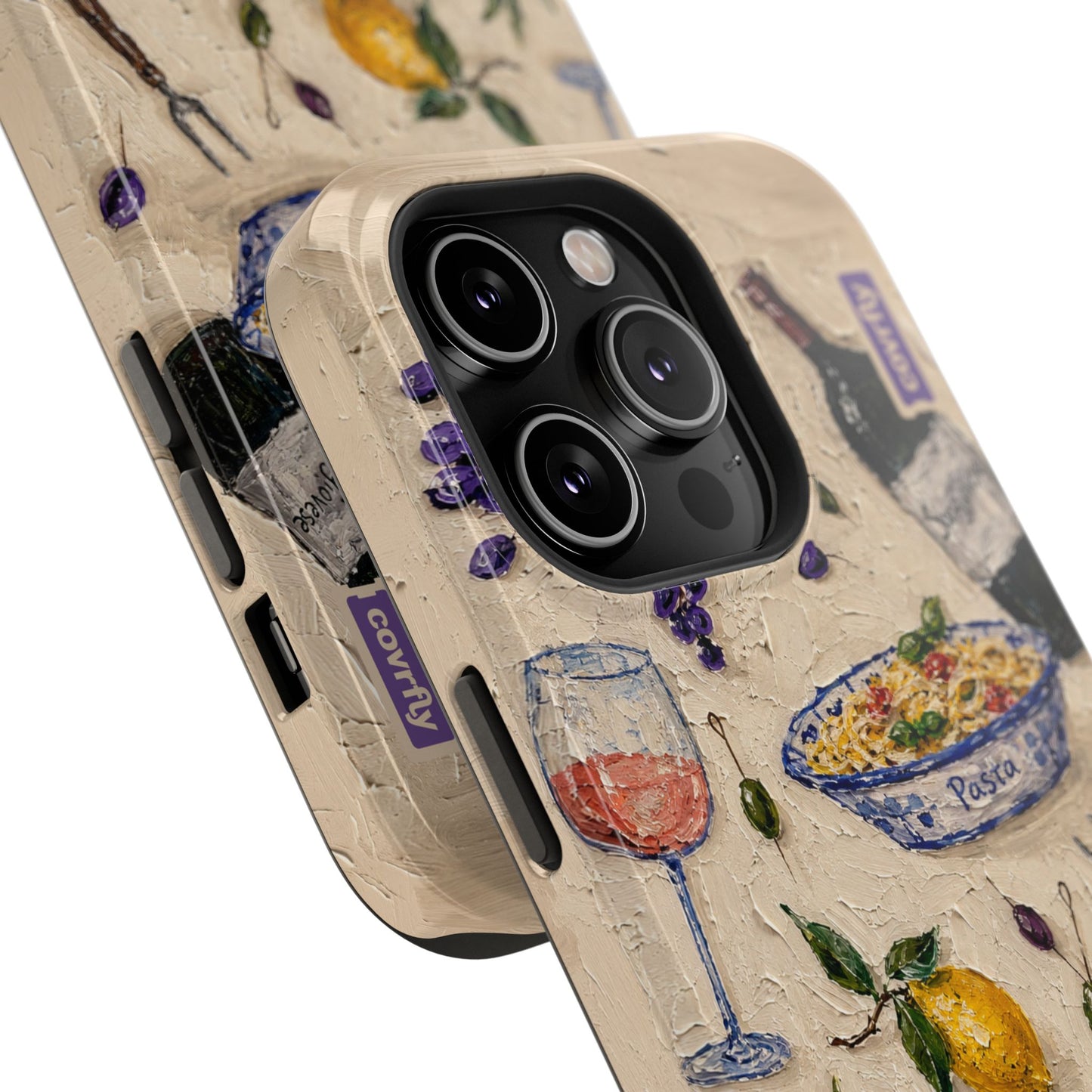 Funda Trattoria para iPhone 14 Pro - View 2 - Diseño Premium covrfly