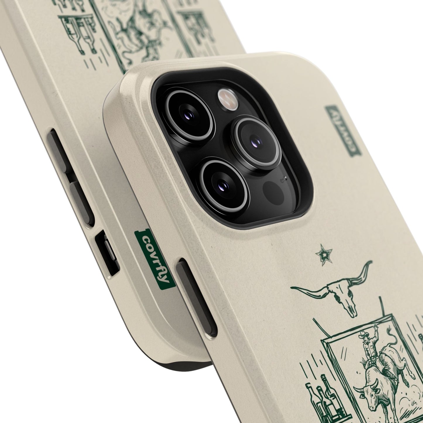 Funda Tres Sillas para iPhone 14 Pro - View 2 - Diseño Premium covrfly