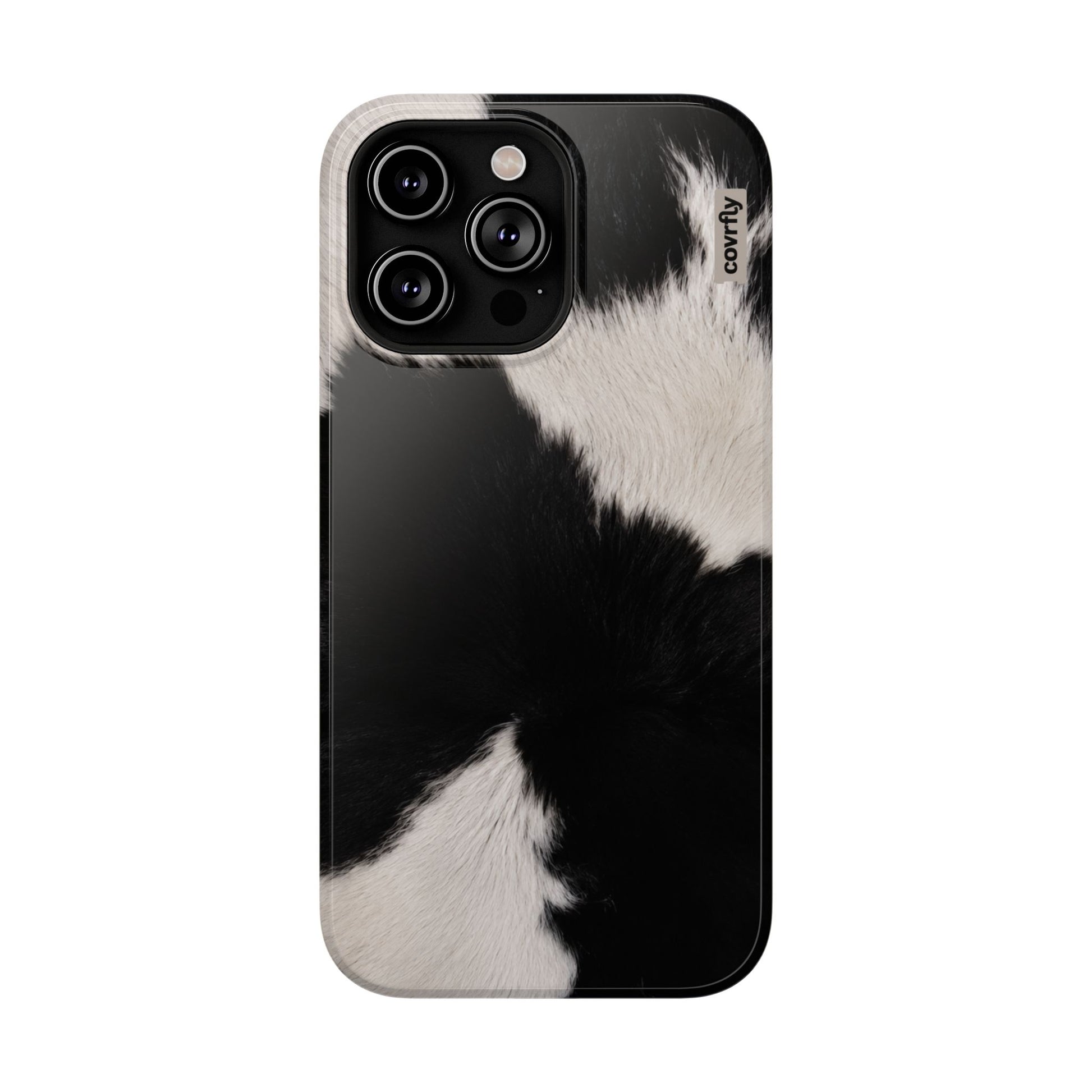 Funda Blanco, negro, punto. para iPhone 14 Pro Max - View 1 - Diseño Premium covrfly