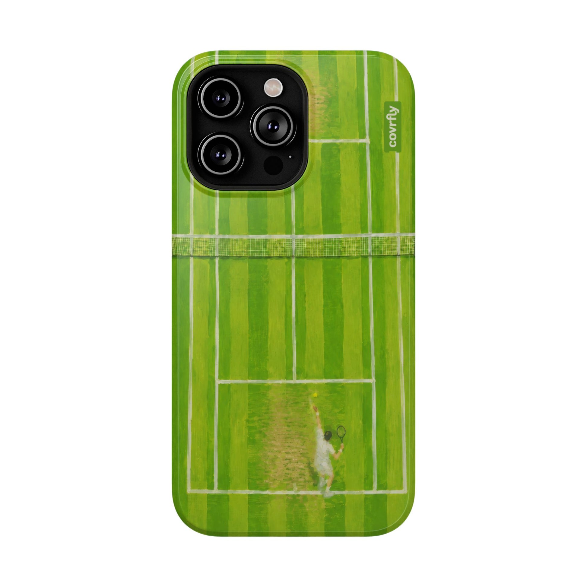 Funda Green Court para iPhone 14 Pro Max - View 1 - Diseño Premium covrfly