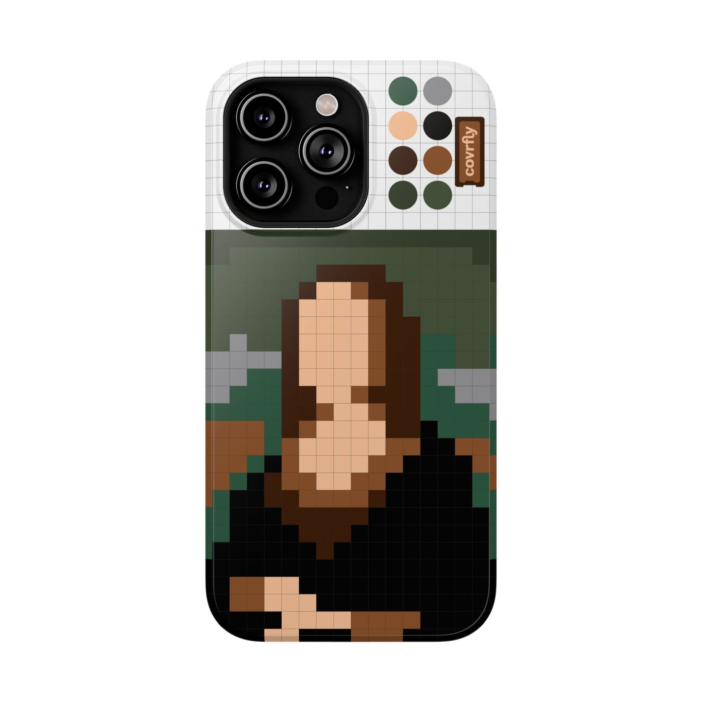 Funda Pixel Lisa para iPhone 14 Pro Max - View 1 - Diseño Premium covrfly