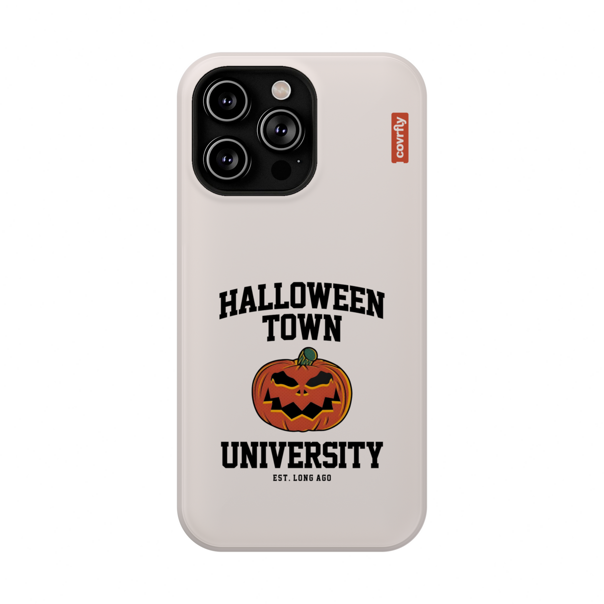 Funda Spooky Alumni para iPhone 14 Pro Max - View 1 - Diseño Premium covrfly