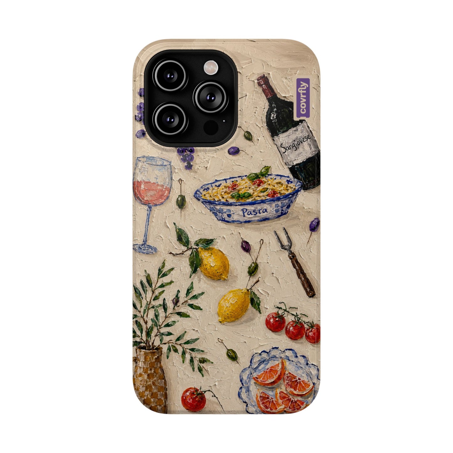 Funda Trattoria para iPhone 14 Pro Max - View 1 - Diseño Premium covrfly