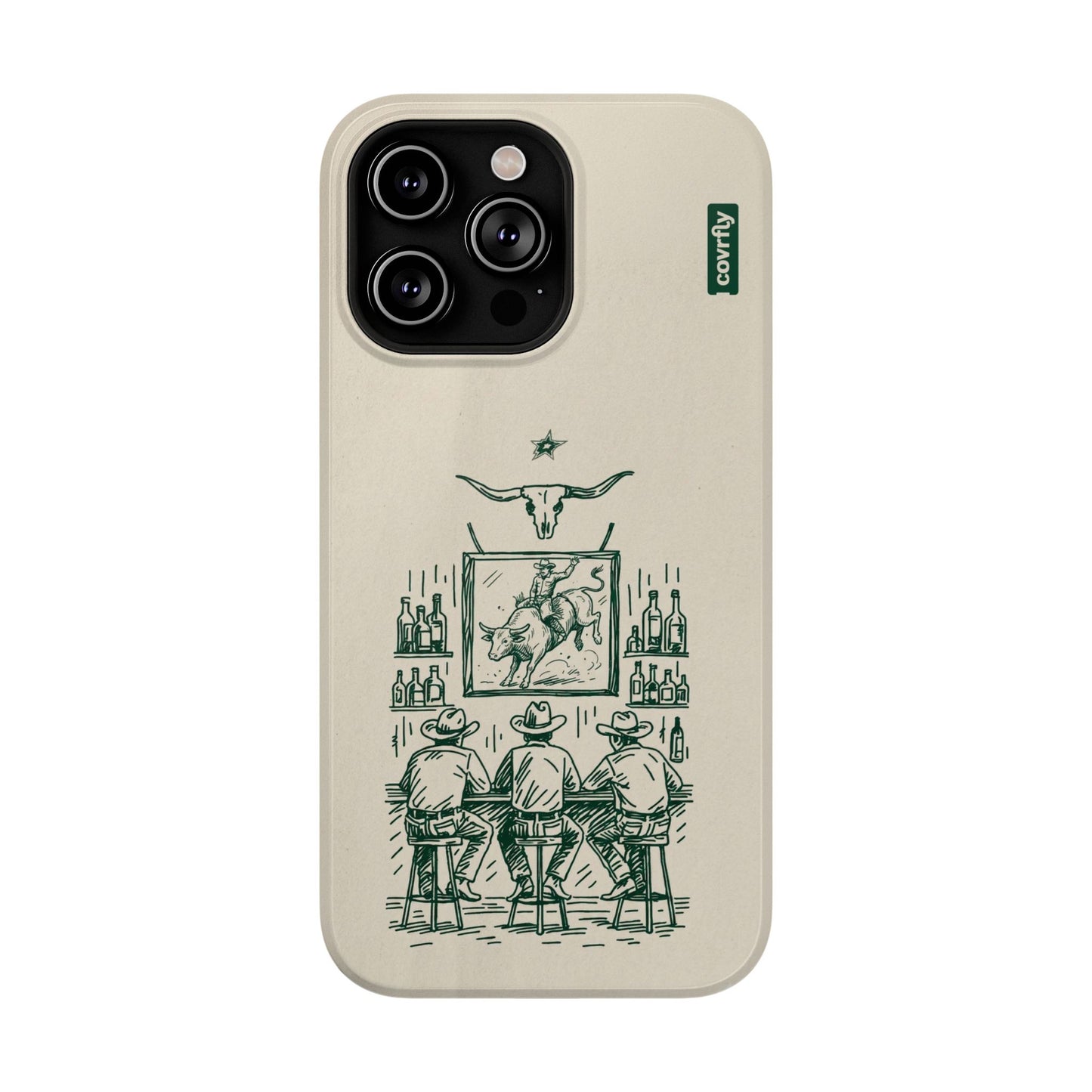 Funda Tres Sillas para iPhone 14 Pro Max - View 1 - Diseño Premium covrfly