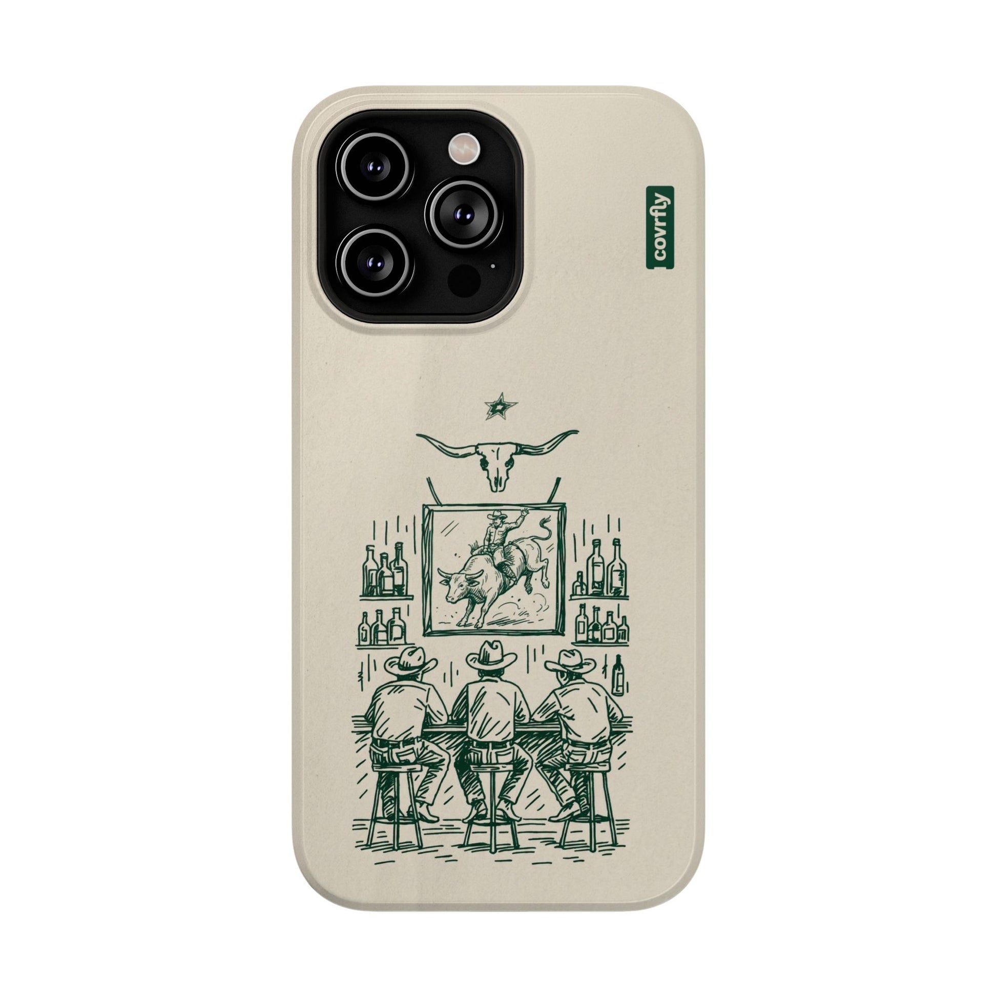 Funda Tres Sillas para iPhone 14 Pro Max - View 1 - Diseño Premium covrfly