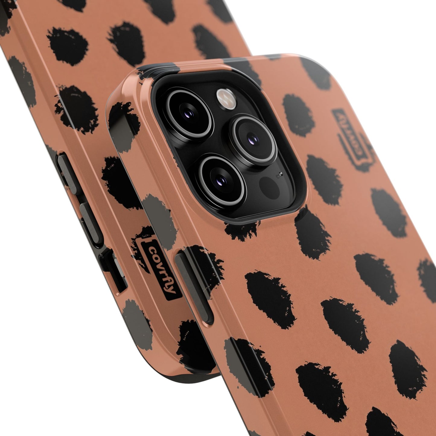 Funda Caos Terracota para iPhone 14 Pro Max - View 2 - Diseño Premium covrfly