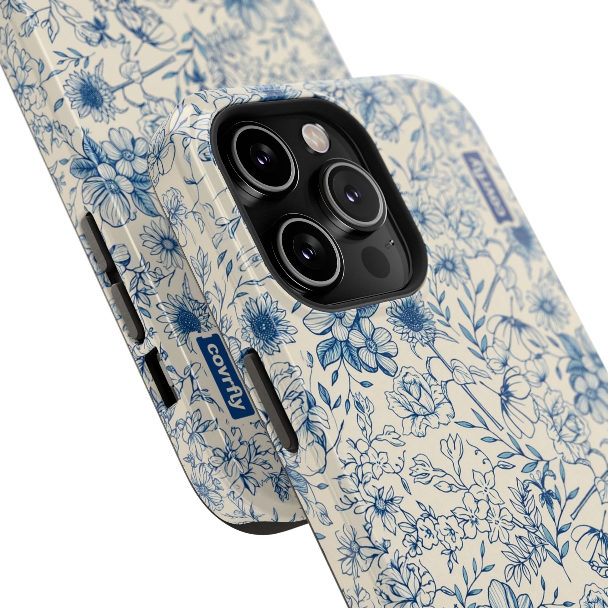 Funda Línea Botánica para iPhone 14 Pro Max - View 2 - Diseño Premium covrfly