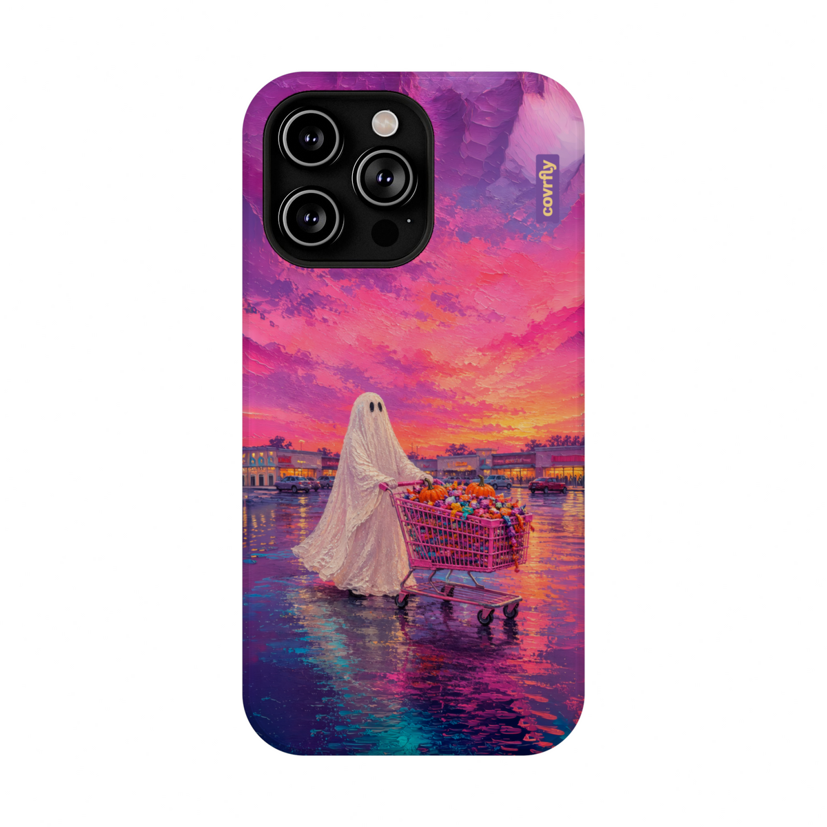 Funda Shopaholic Spirit para iPhone 14 Pro Max - View 2 - Diseño Premium covrfly