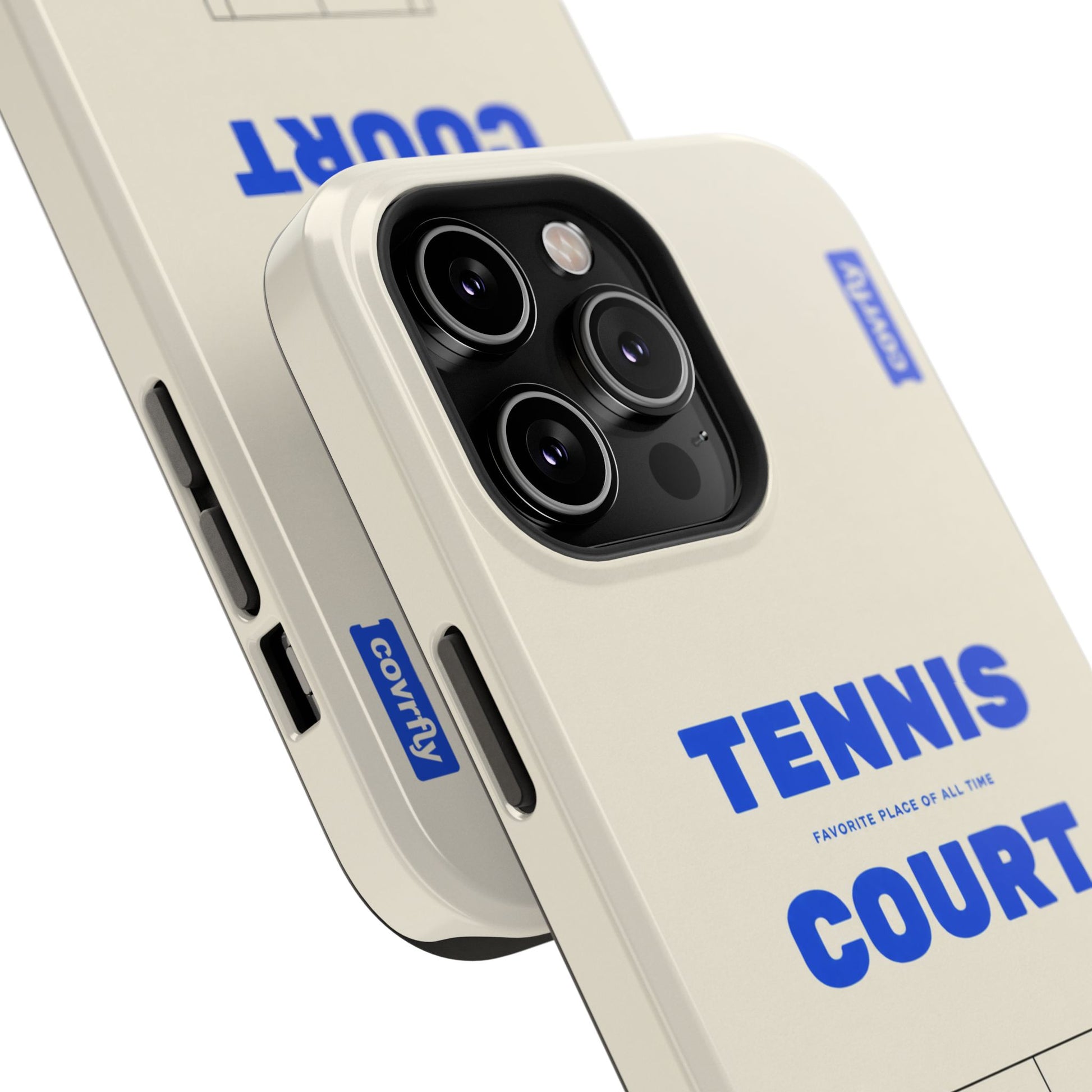 Funda Tennis Court para iPhone 14 Pro Max - View 2 - Diseño Premium covrfly