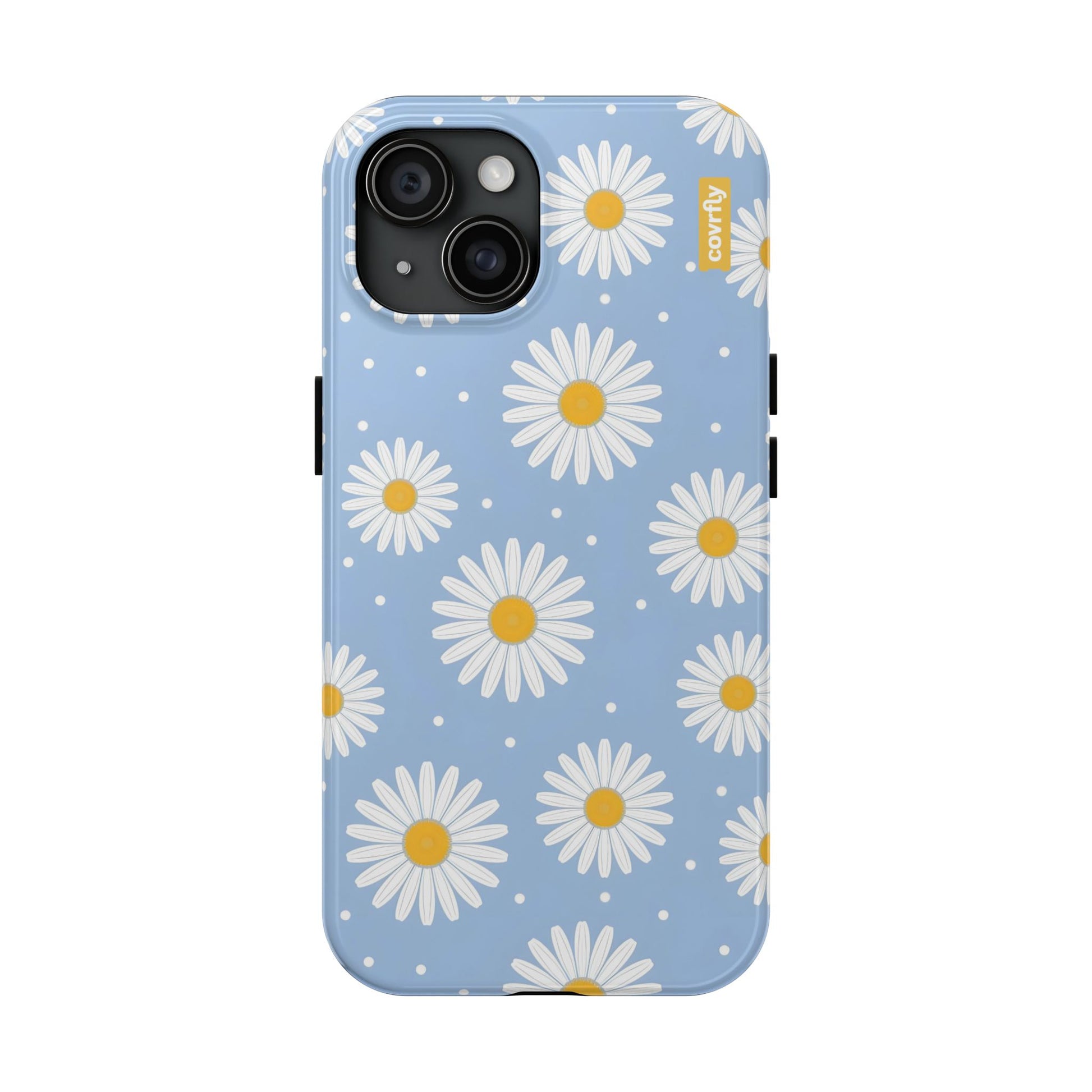 Funda Daisy Field para iPhone 15 - View 1 - Diseño Premium covrfly