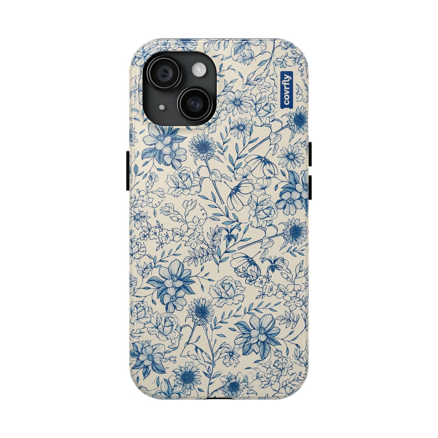 Funda Línea Botánica para iPhone 15 - View 1 - Diseño Premium covrfly