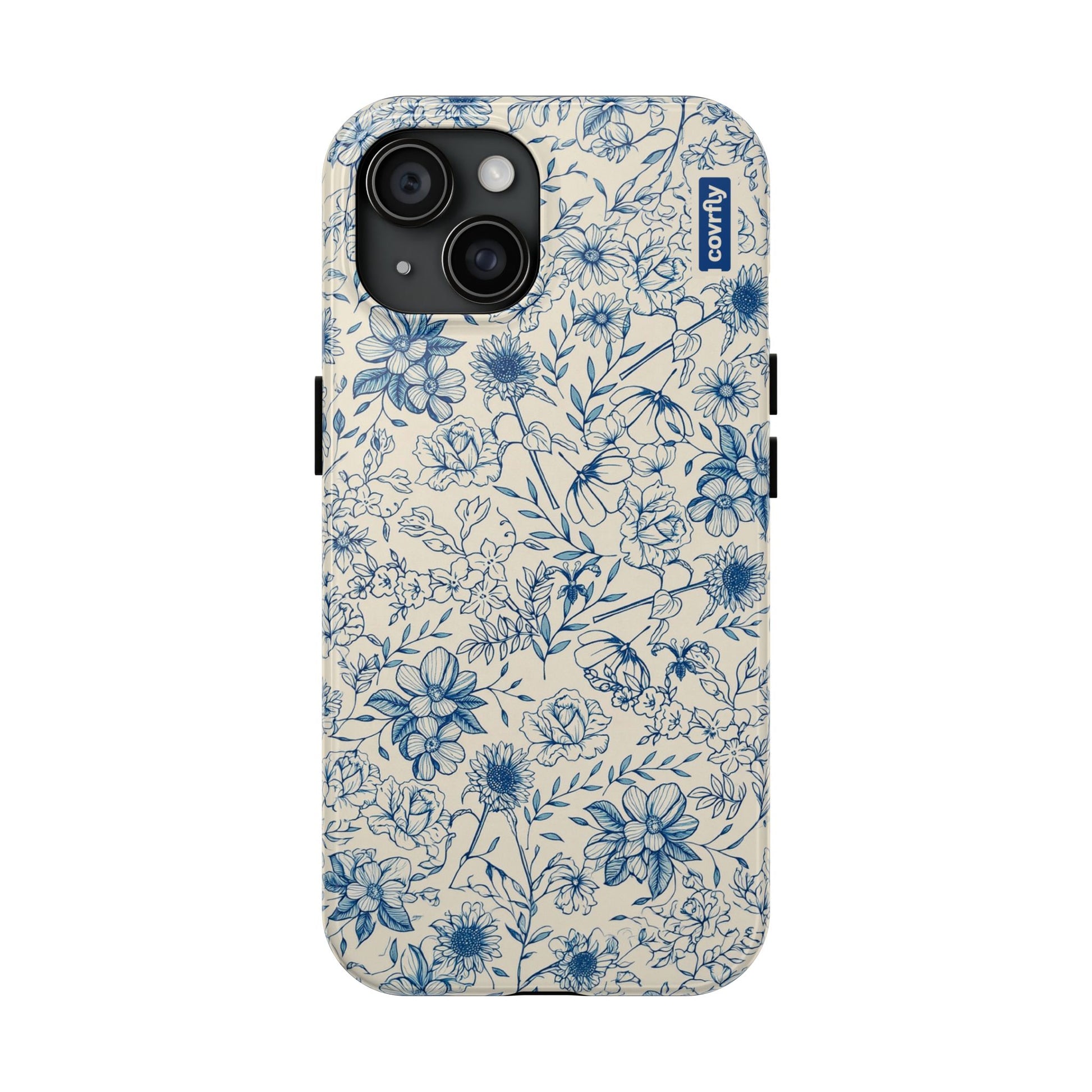 Funda Línea Botánica para iPhone 15 - View 1 - Diseño Premium covrfly
