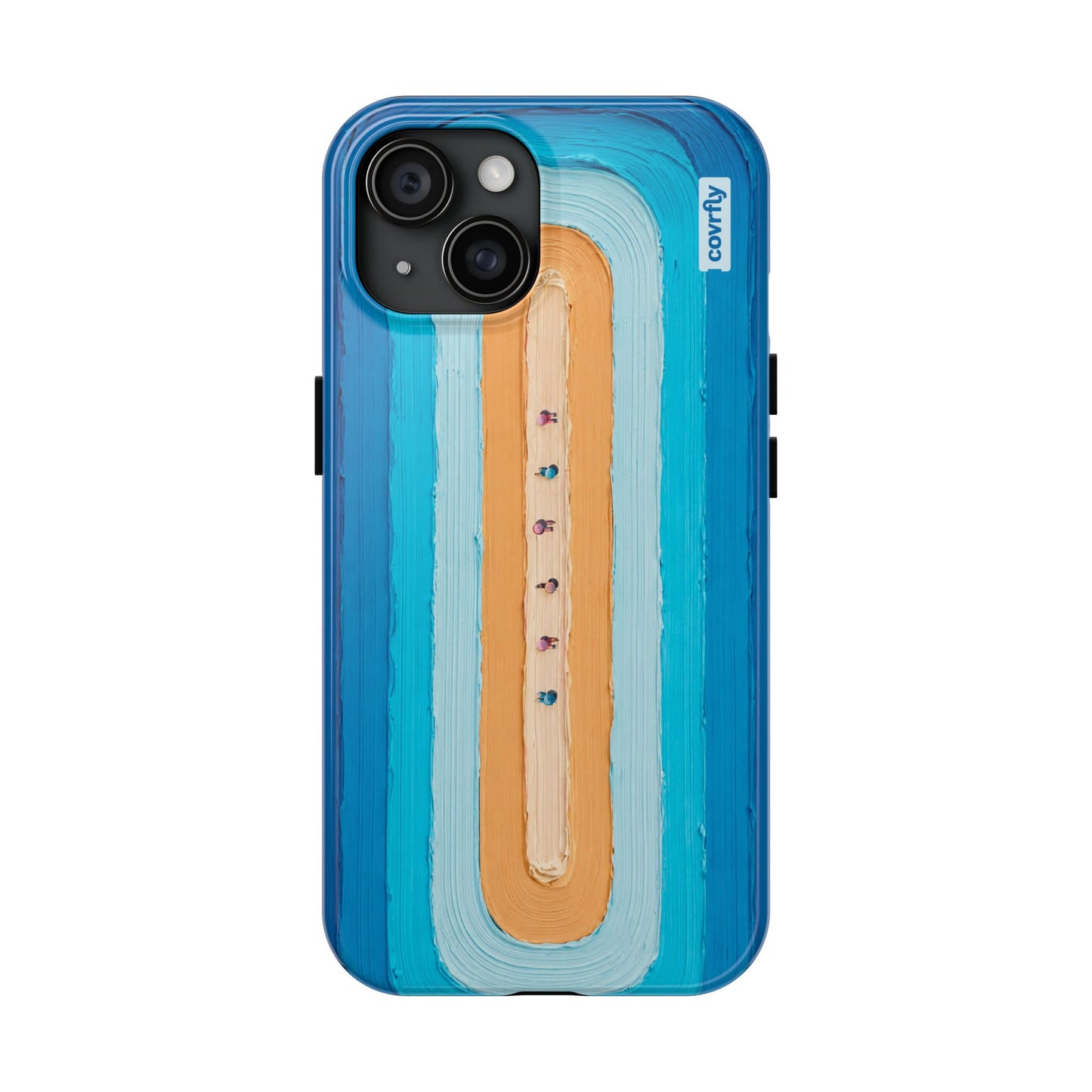 Funda Mar Miniatura para iPhone 15 - View 1 - Diseño Premium covrfly